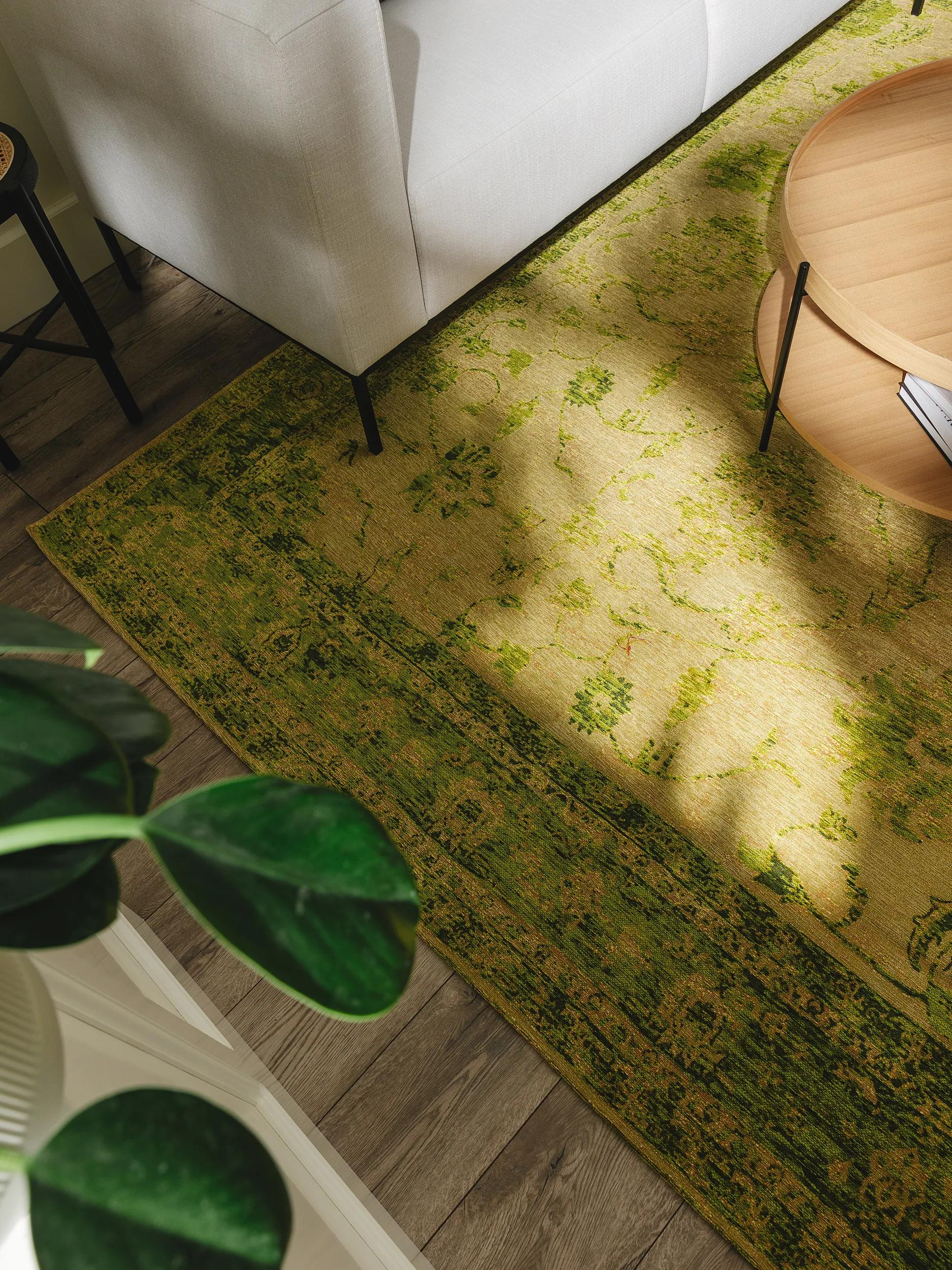 Flat Weave Rug Frencie Green
