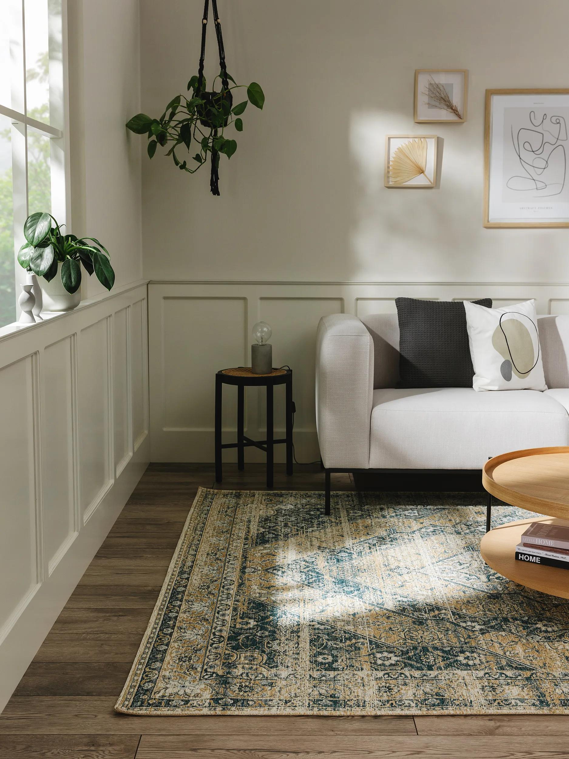 Flat Weave Rug Frencie Blue