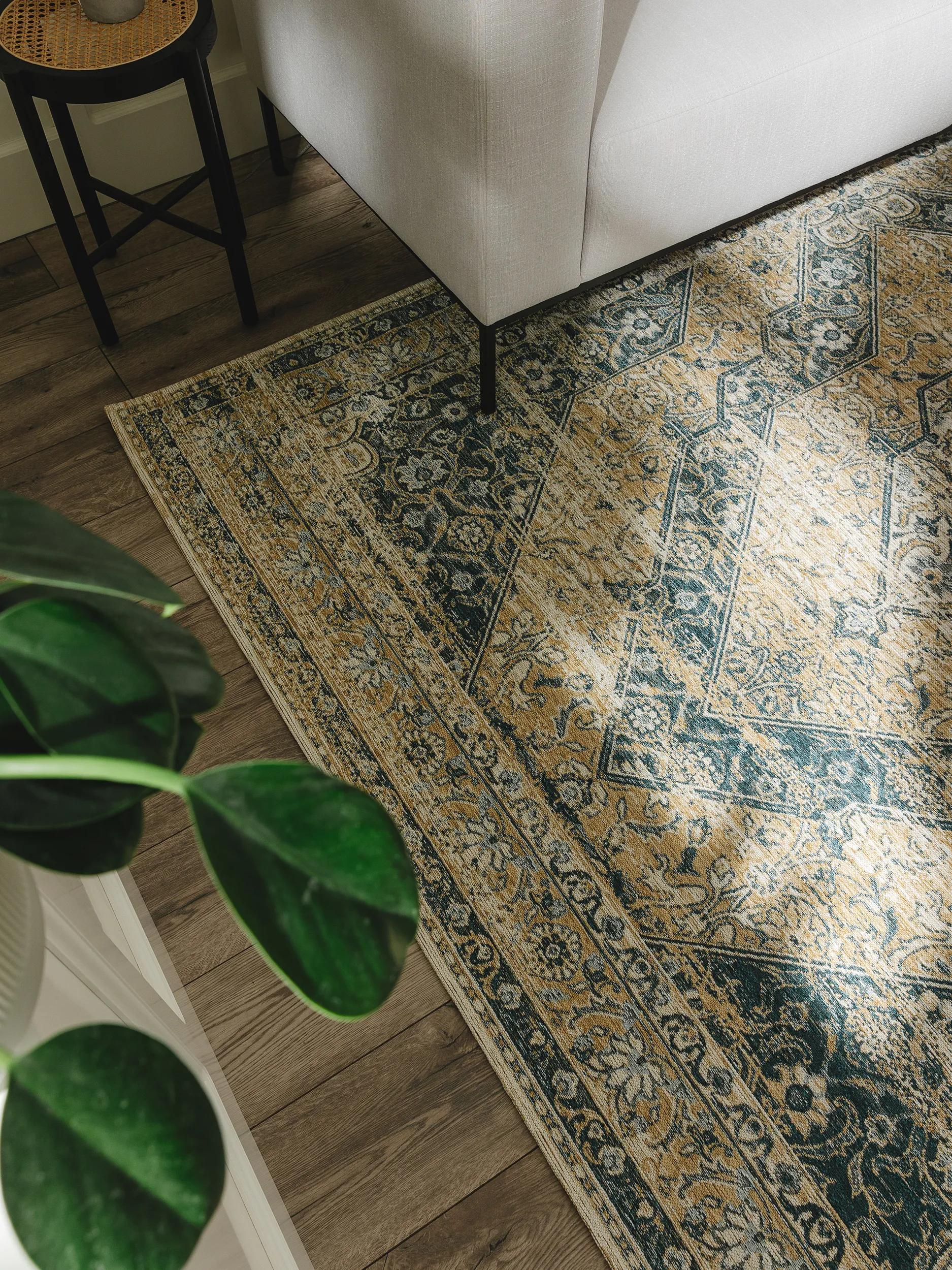 Flat Weave Rug Frencie Blue