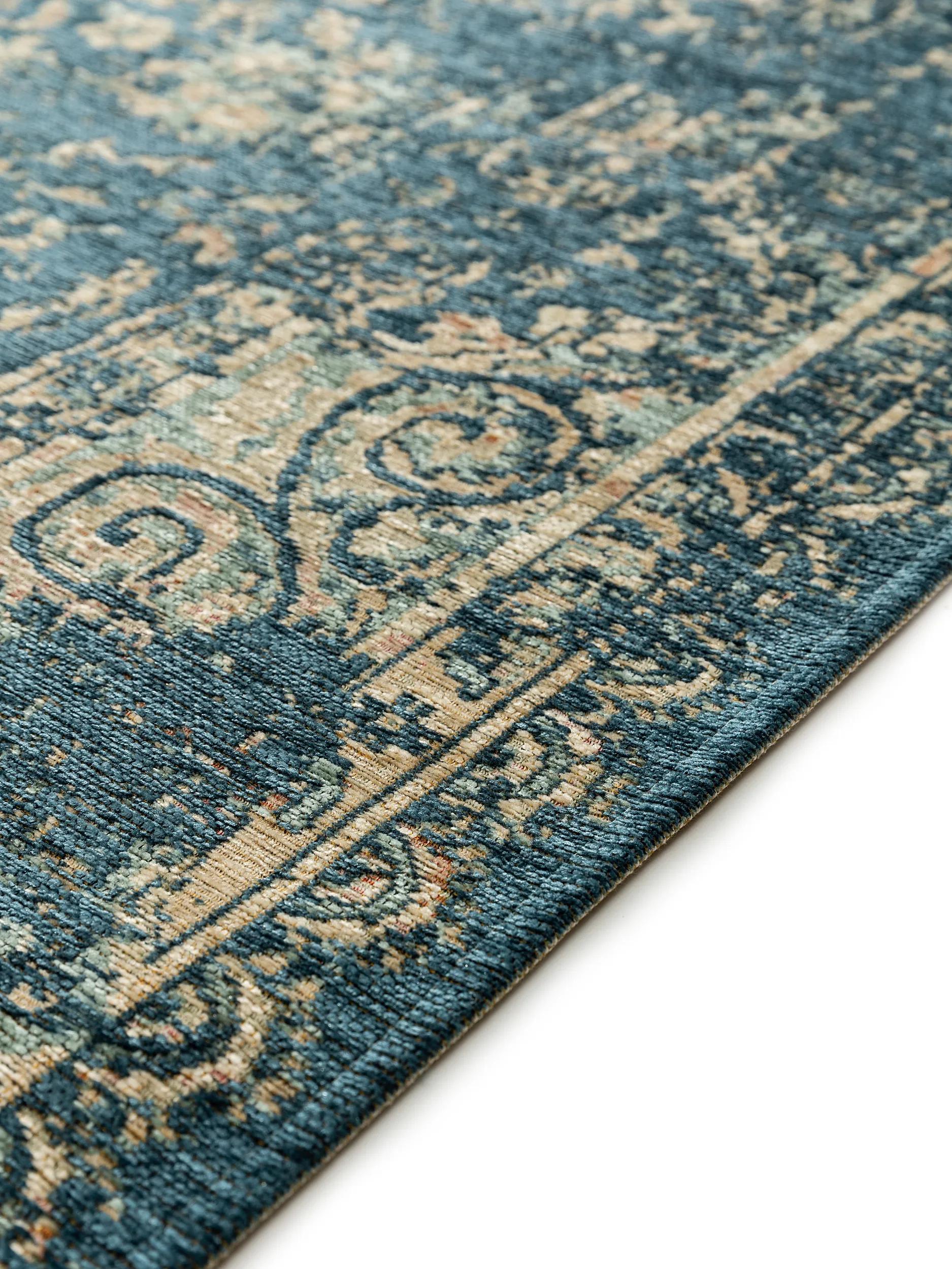 Flat Weave Rug Frencie Blue