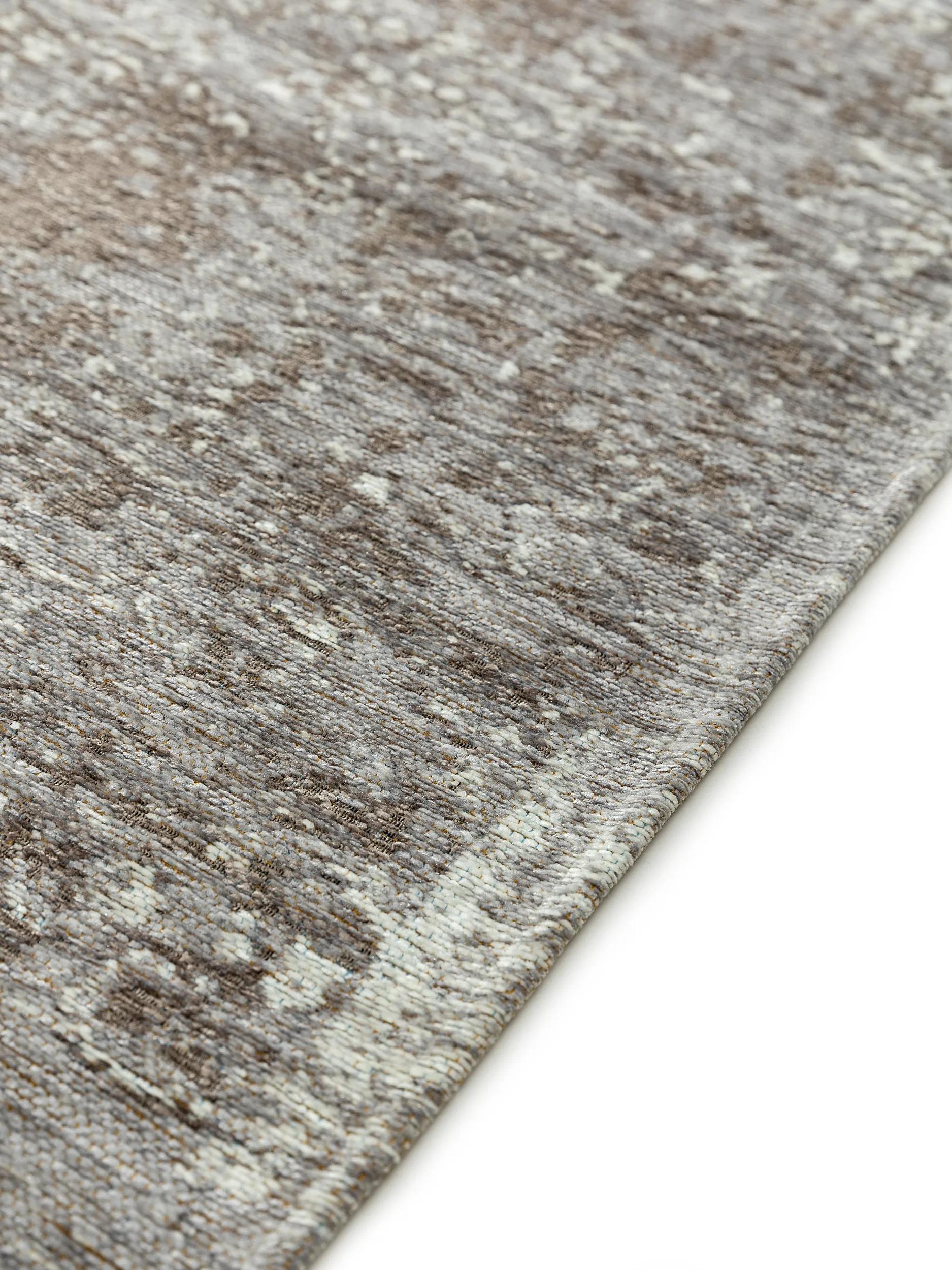 Tapis à tissage plat Frencie gris