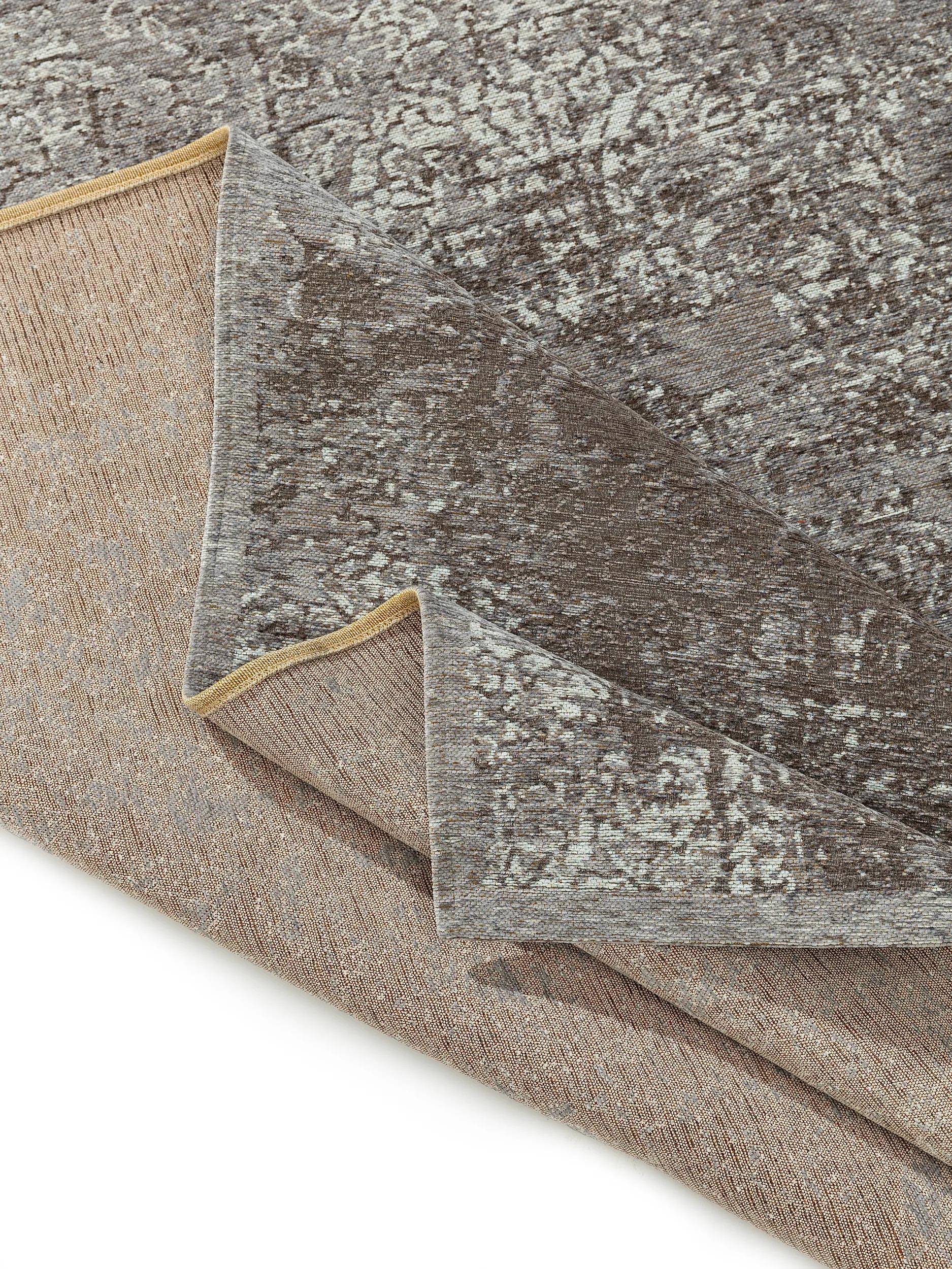 Tapis à tissage plat Frencie gris