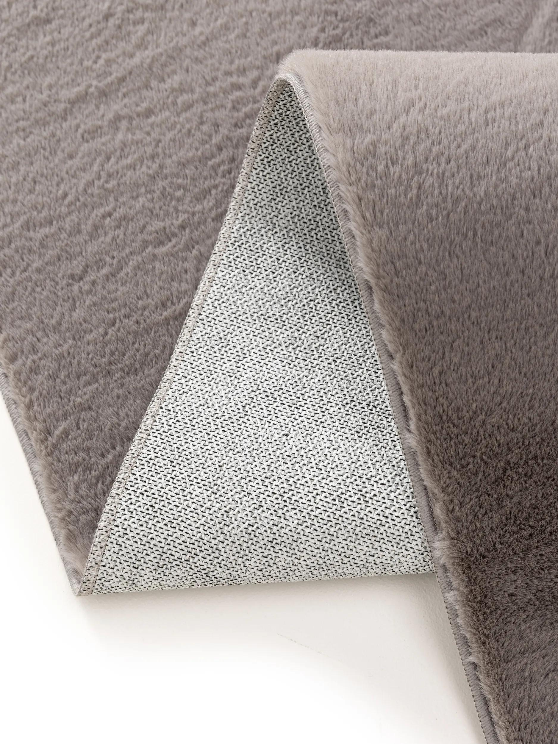 Fur Rug Furry Grey