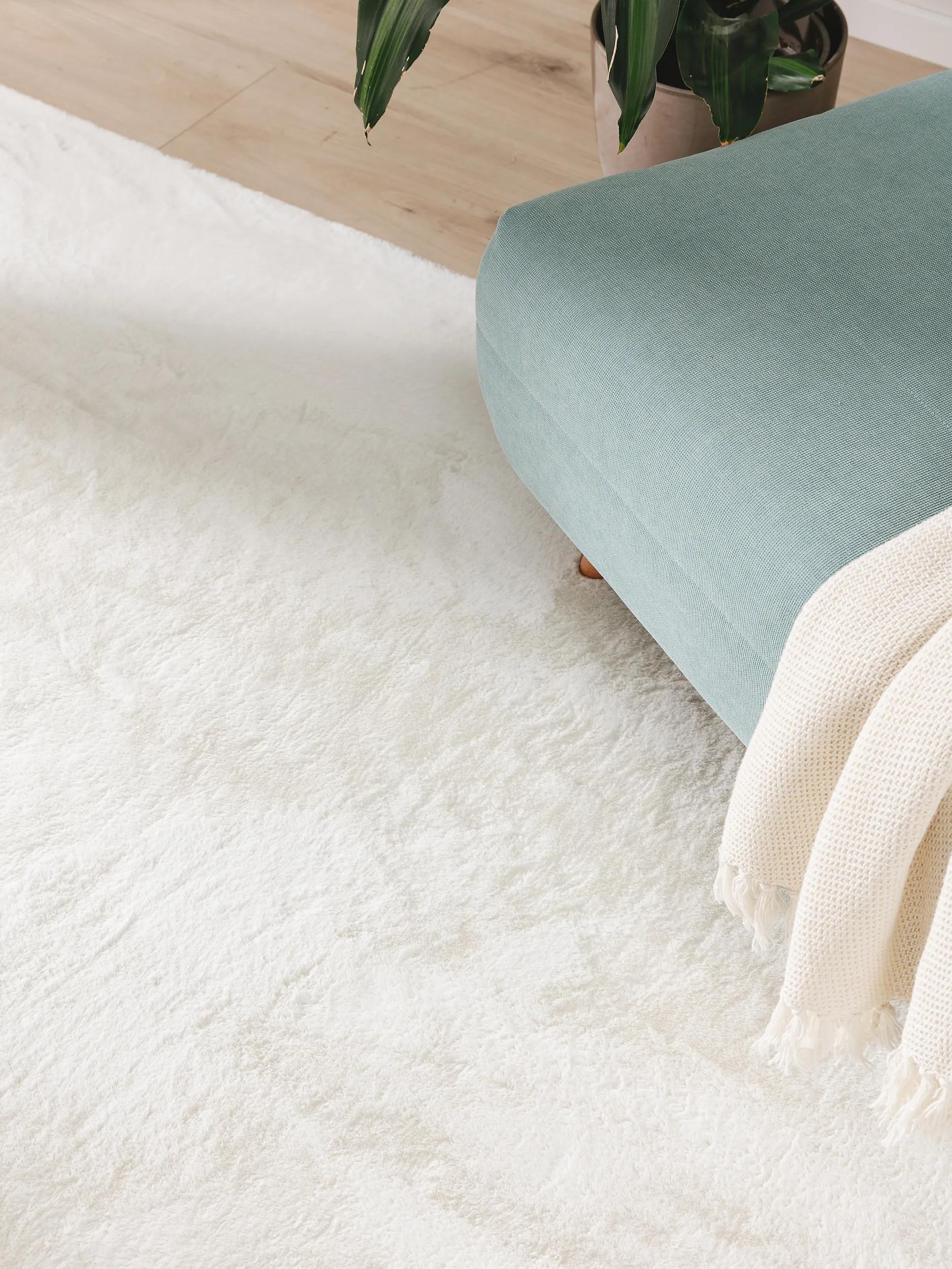 Fur Rug Furry Cream