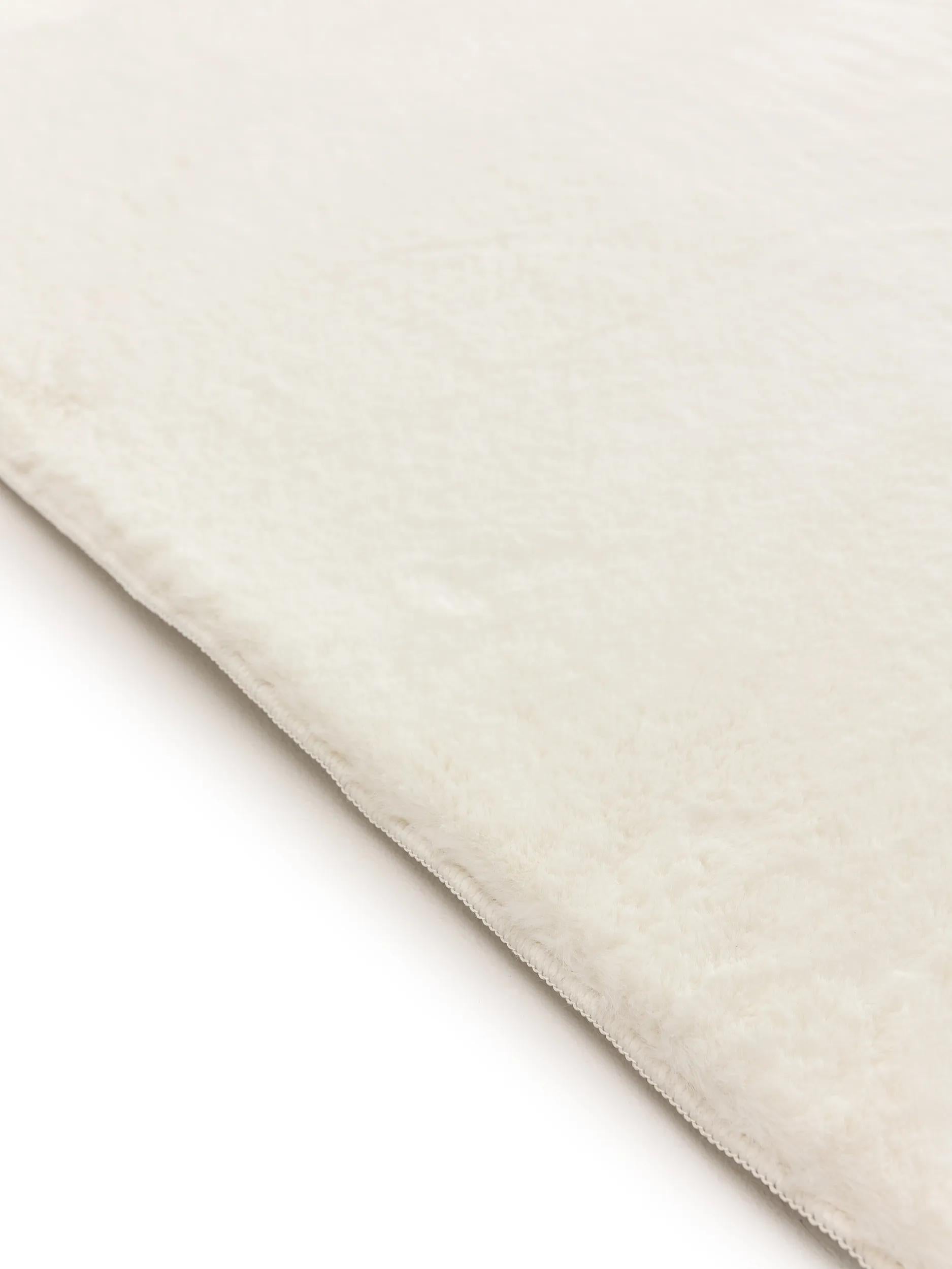 Fur Rug Furry Cream