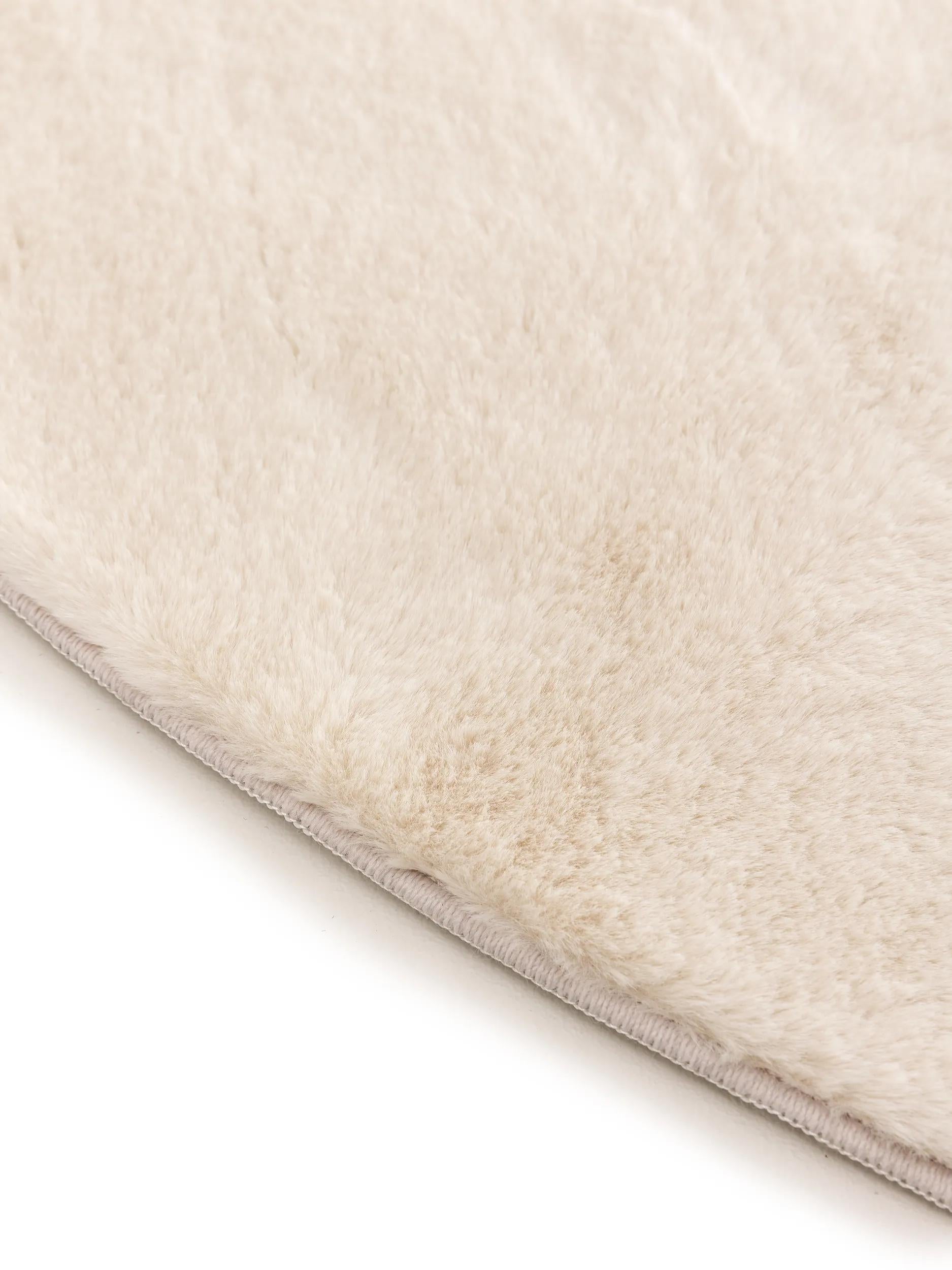 Fur Rug Furry Beige