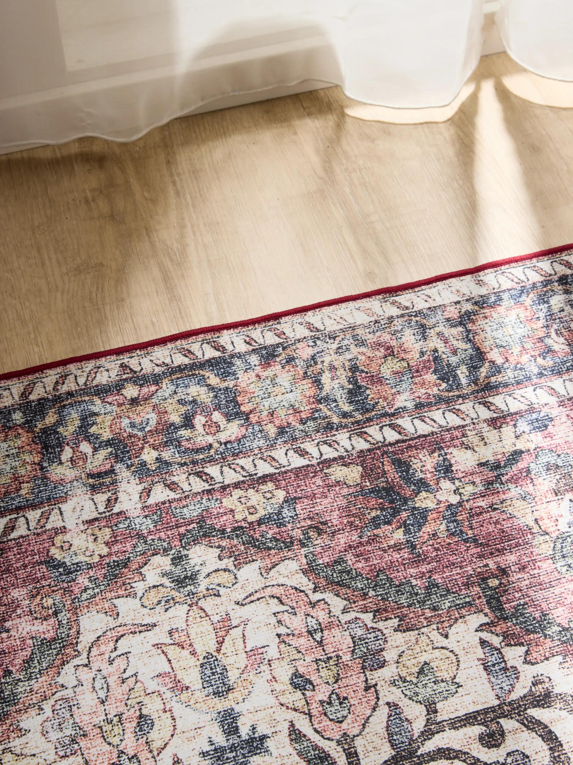 Washable Rug George Multicolour/Red