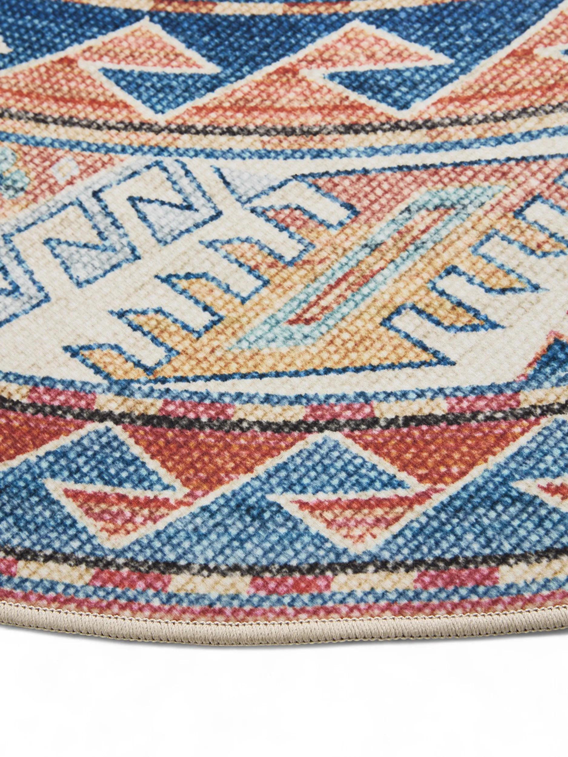 Washable Rug George Blue