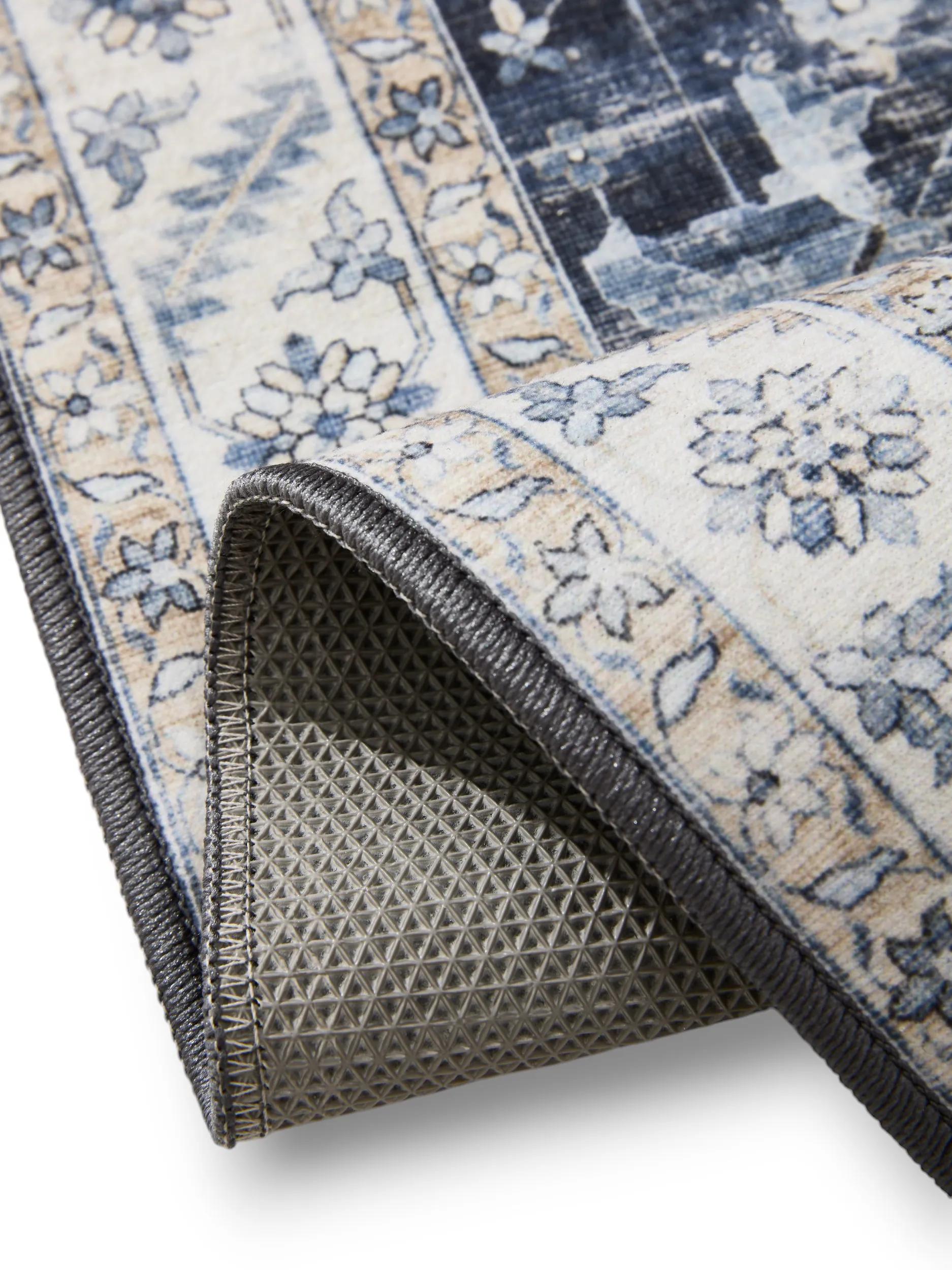 Washable Rug George Blue