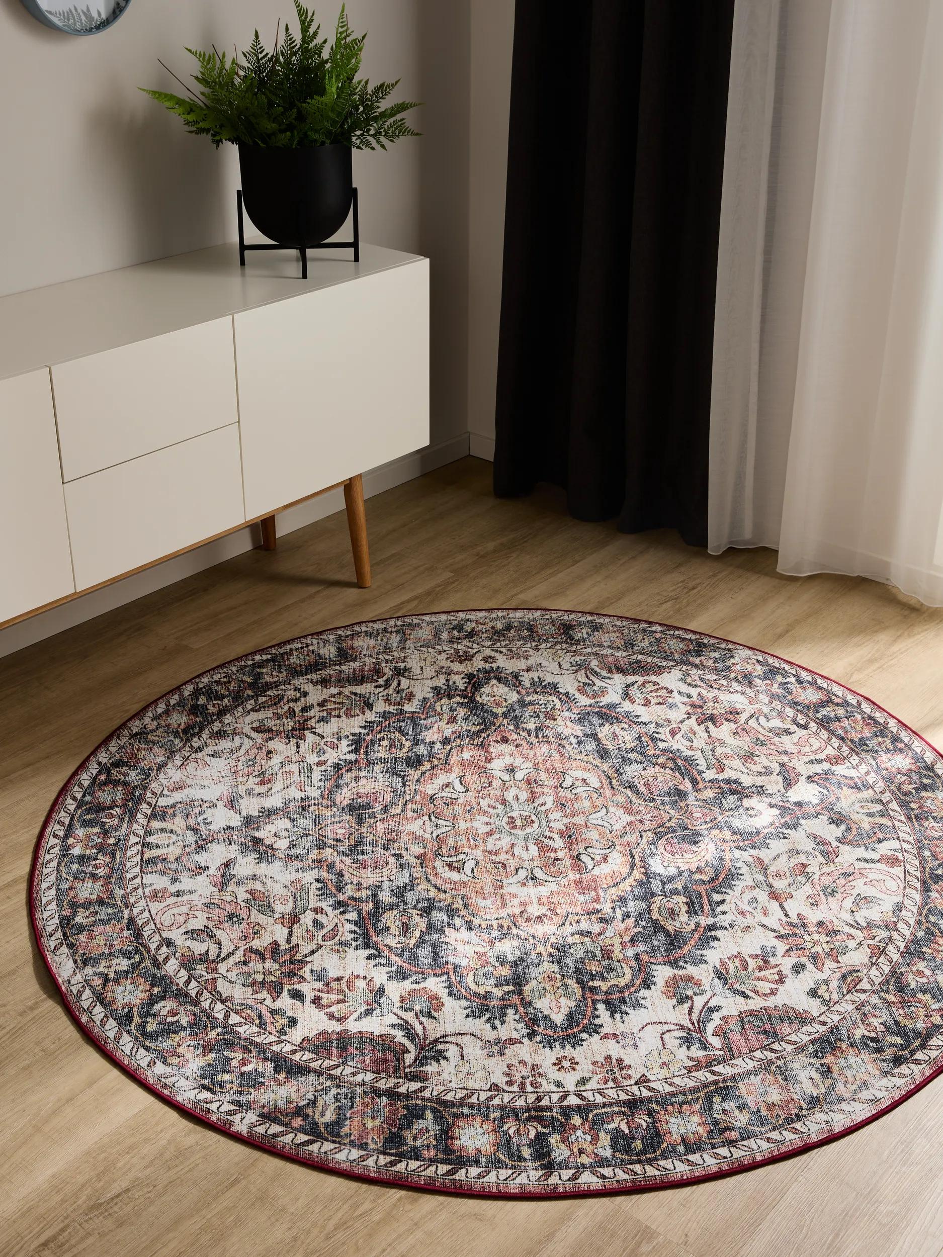 Washable Rug George Multicolour/Red