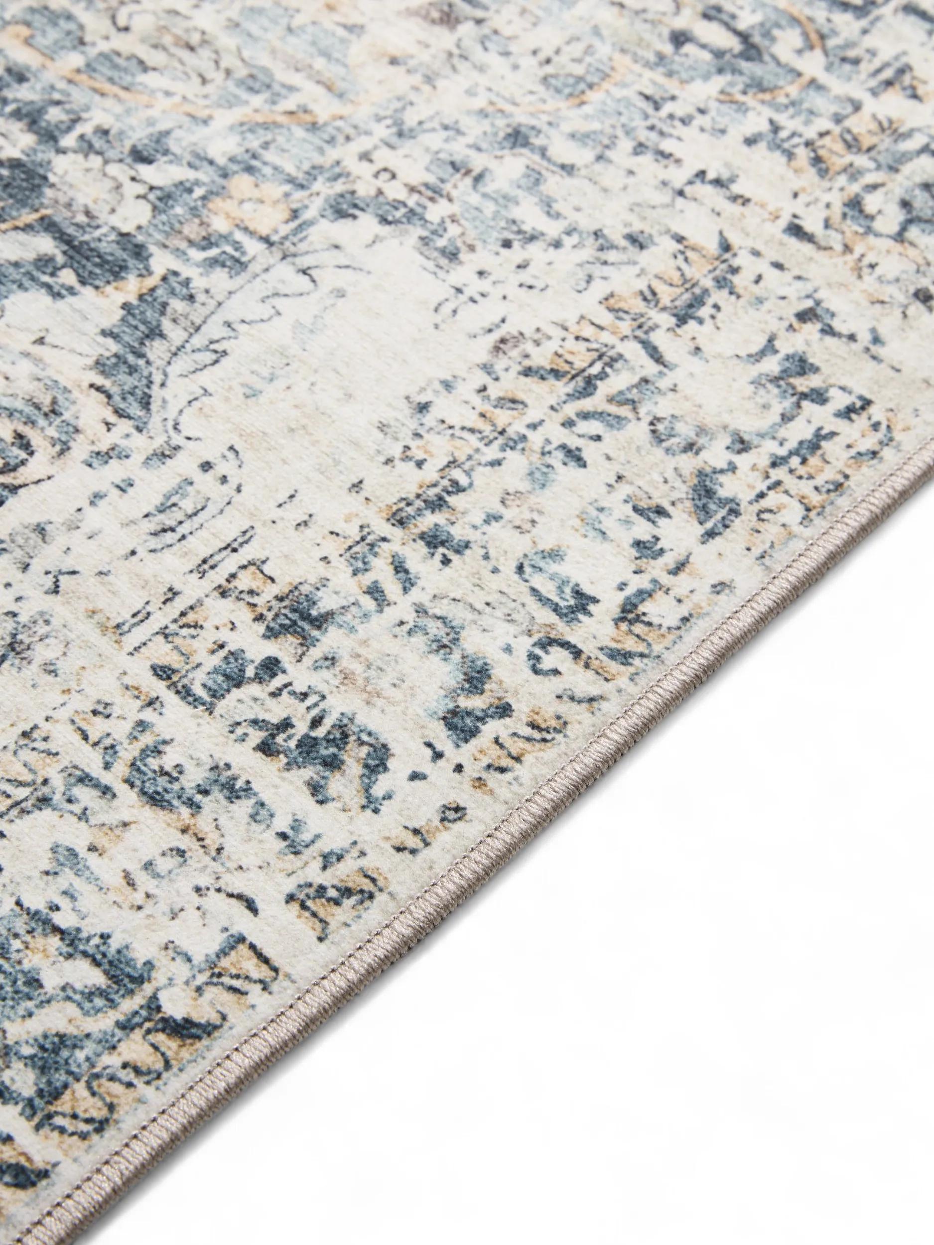 Washable Rug George Blue
