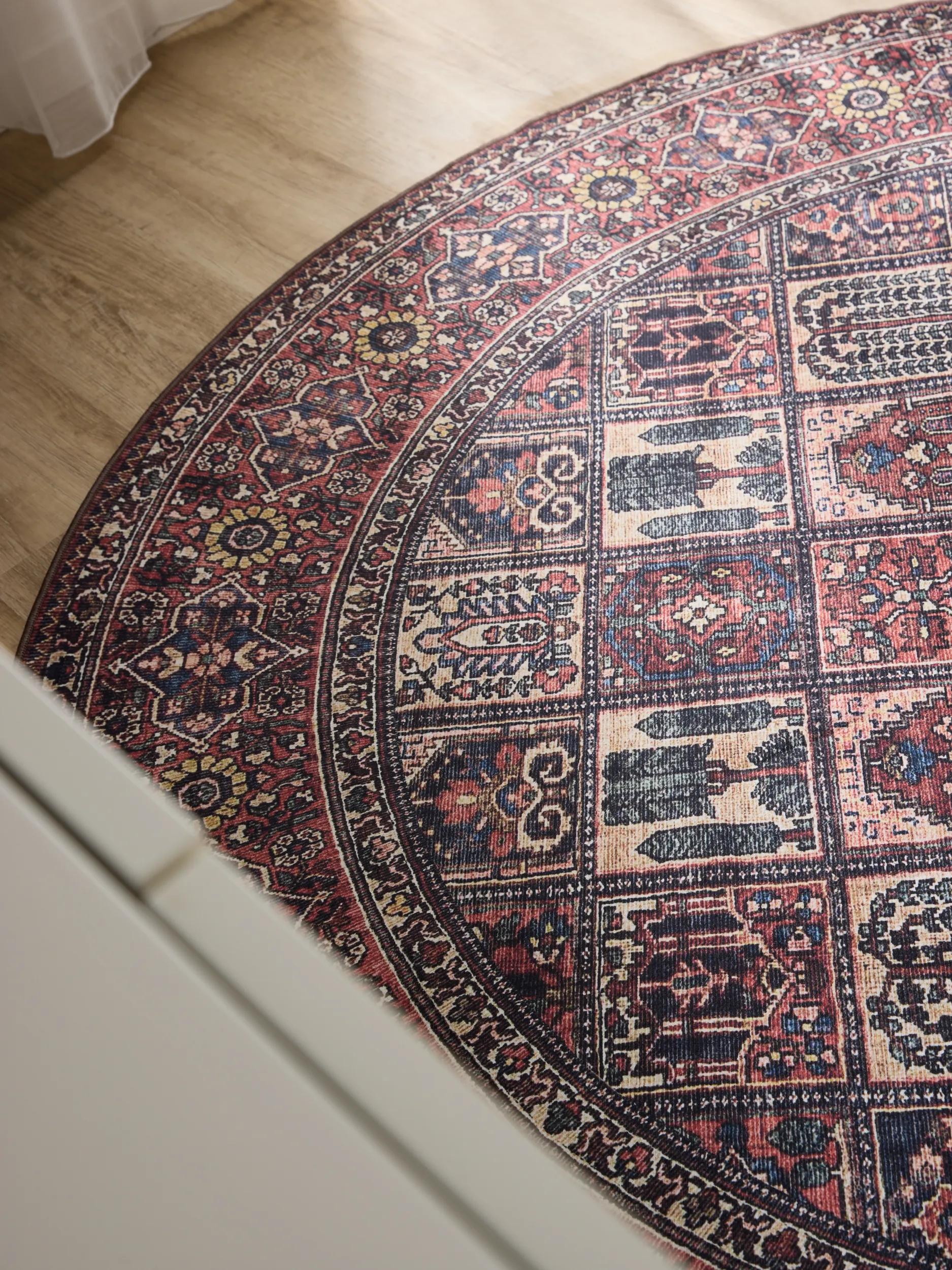 Washable Rug George Multicolour/Red