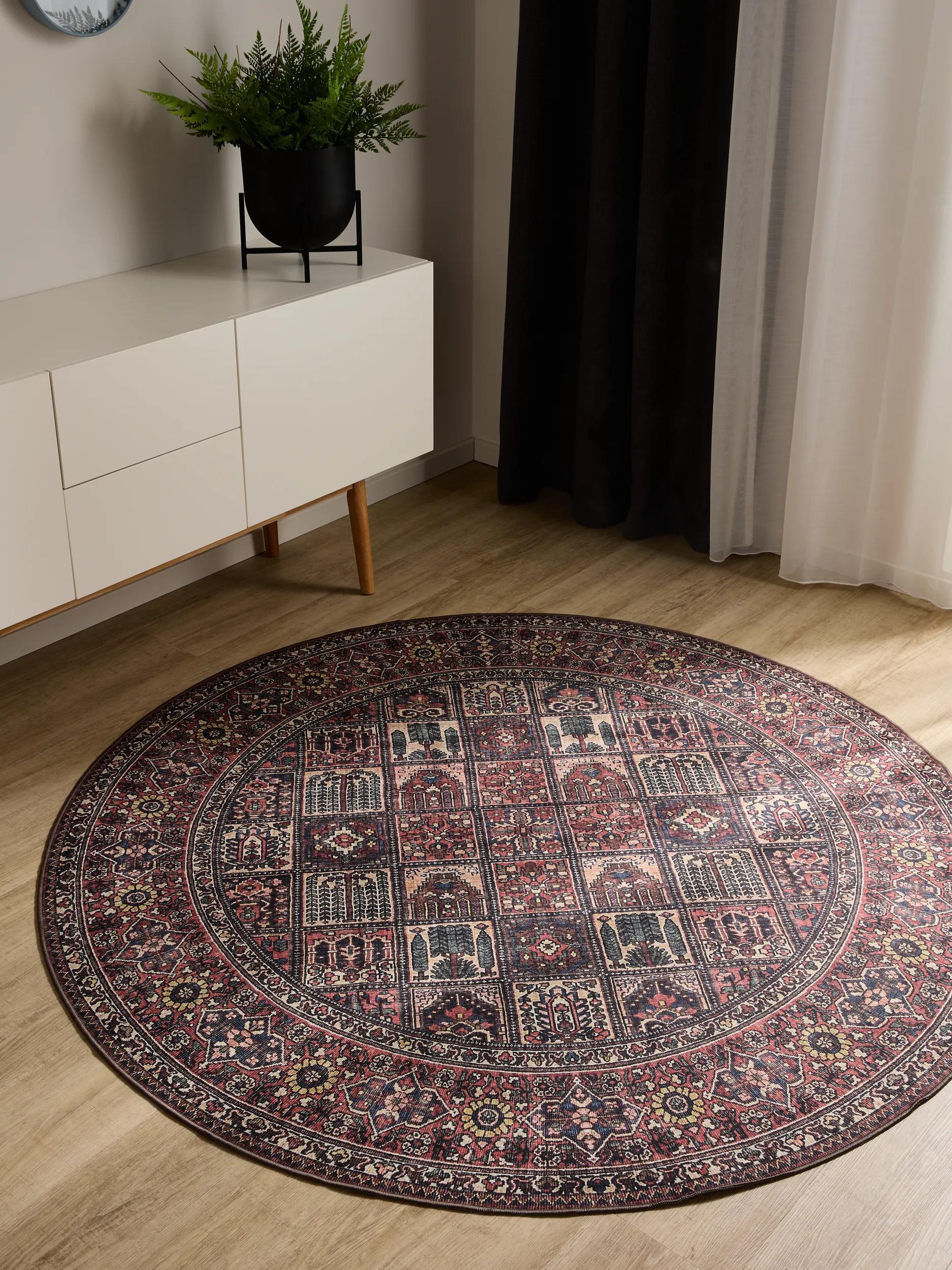 Washable Rug George Multicolour/Red