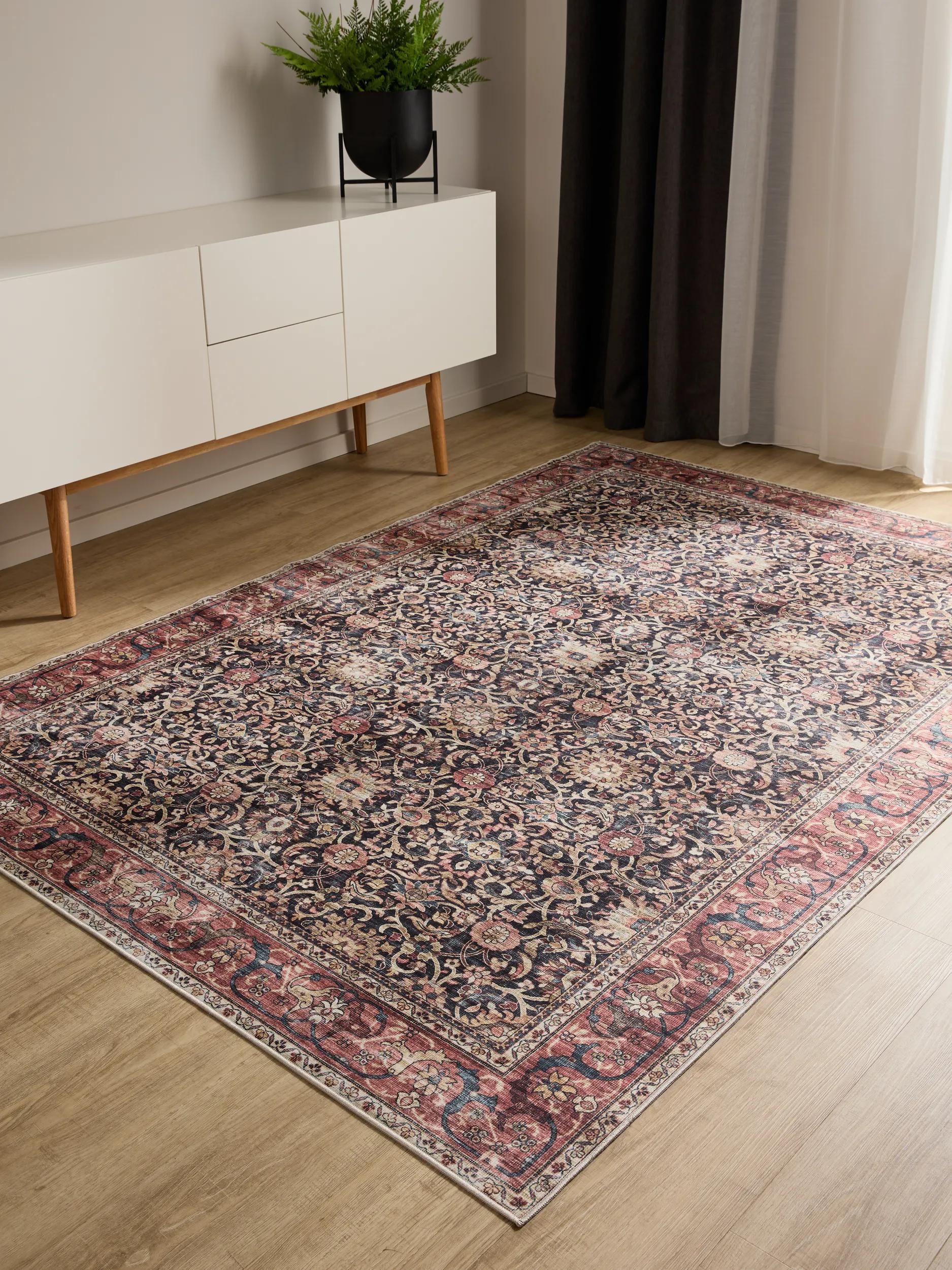 Washable Rug George Multicolour/Red