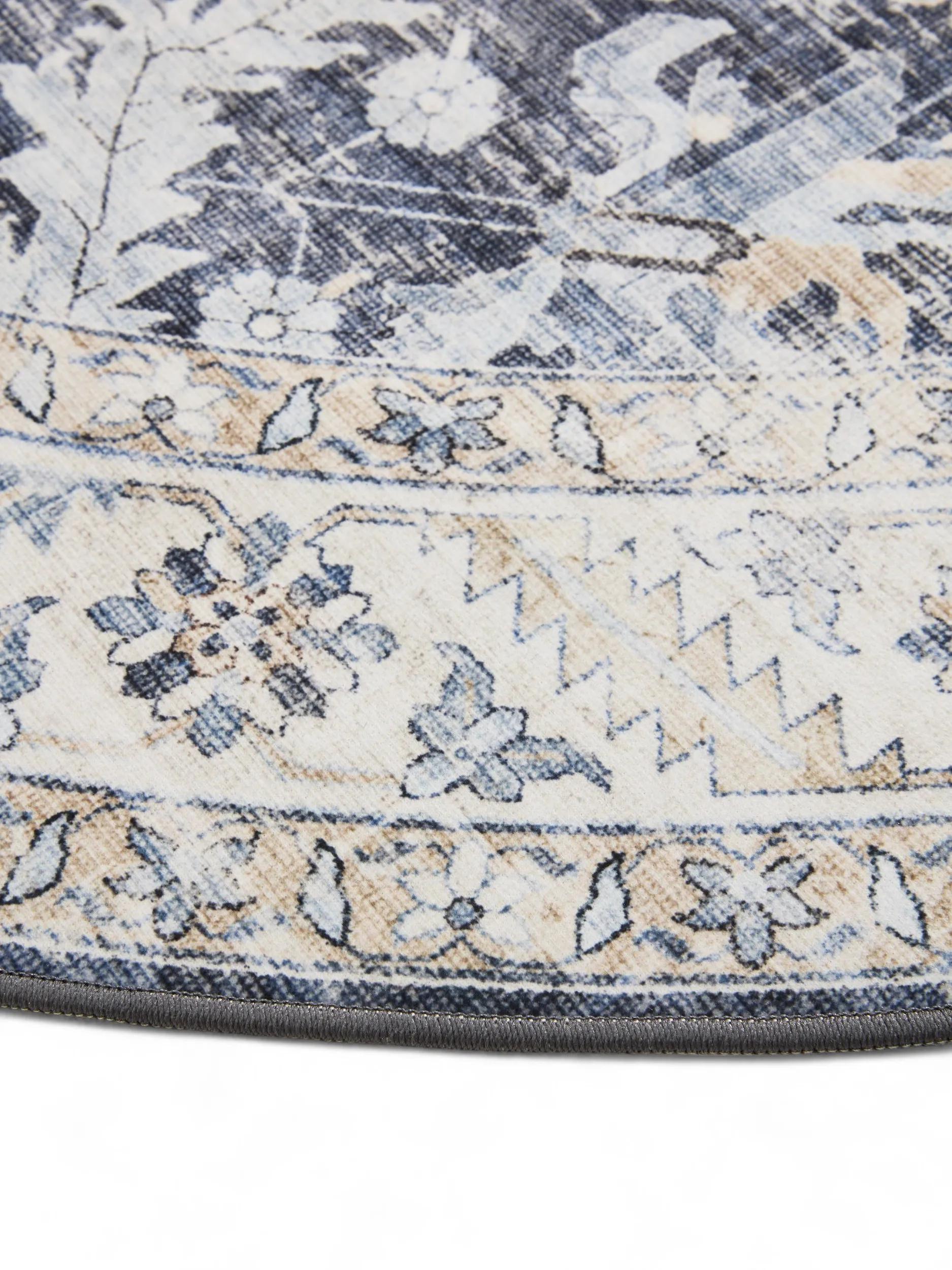 Washable Rug George Blue