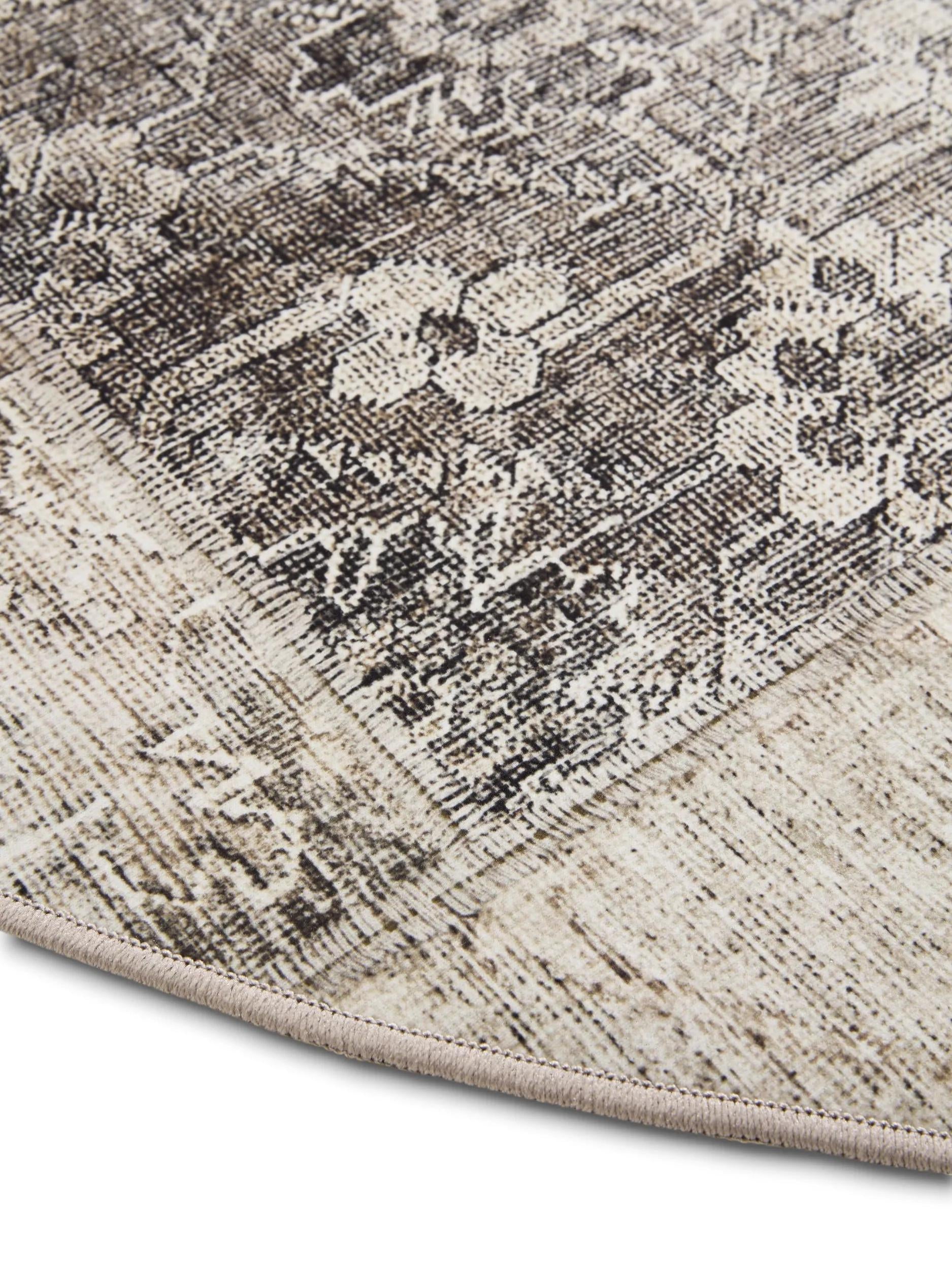 Washable Rug George Grey