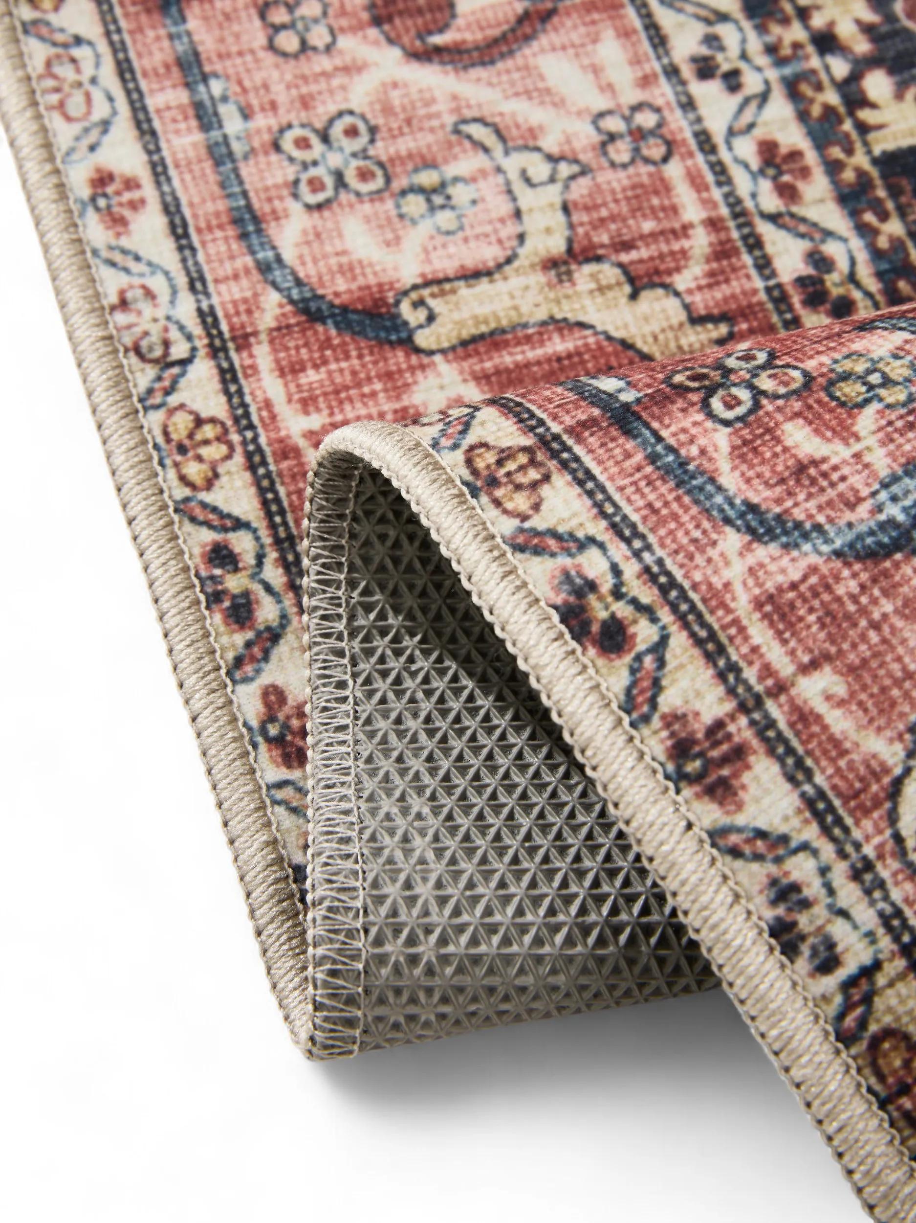 Washable Rug George Multicolour/Red