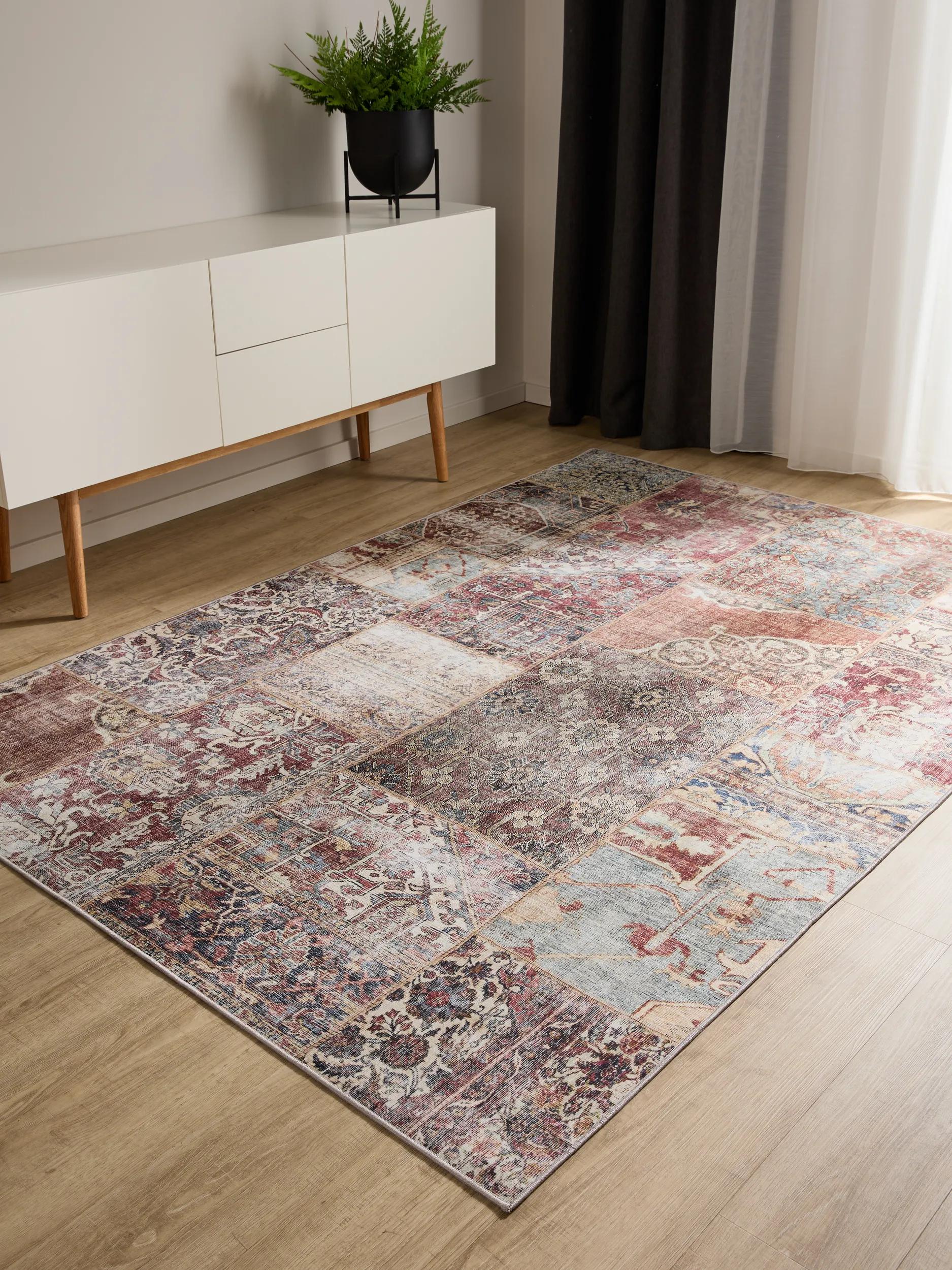 Washable Rug George Multicolour/Brown
