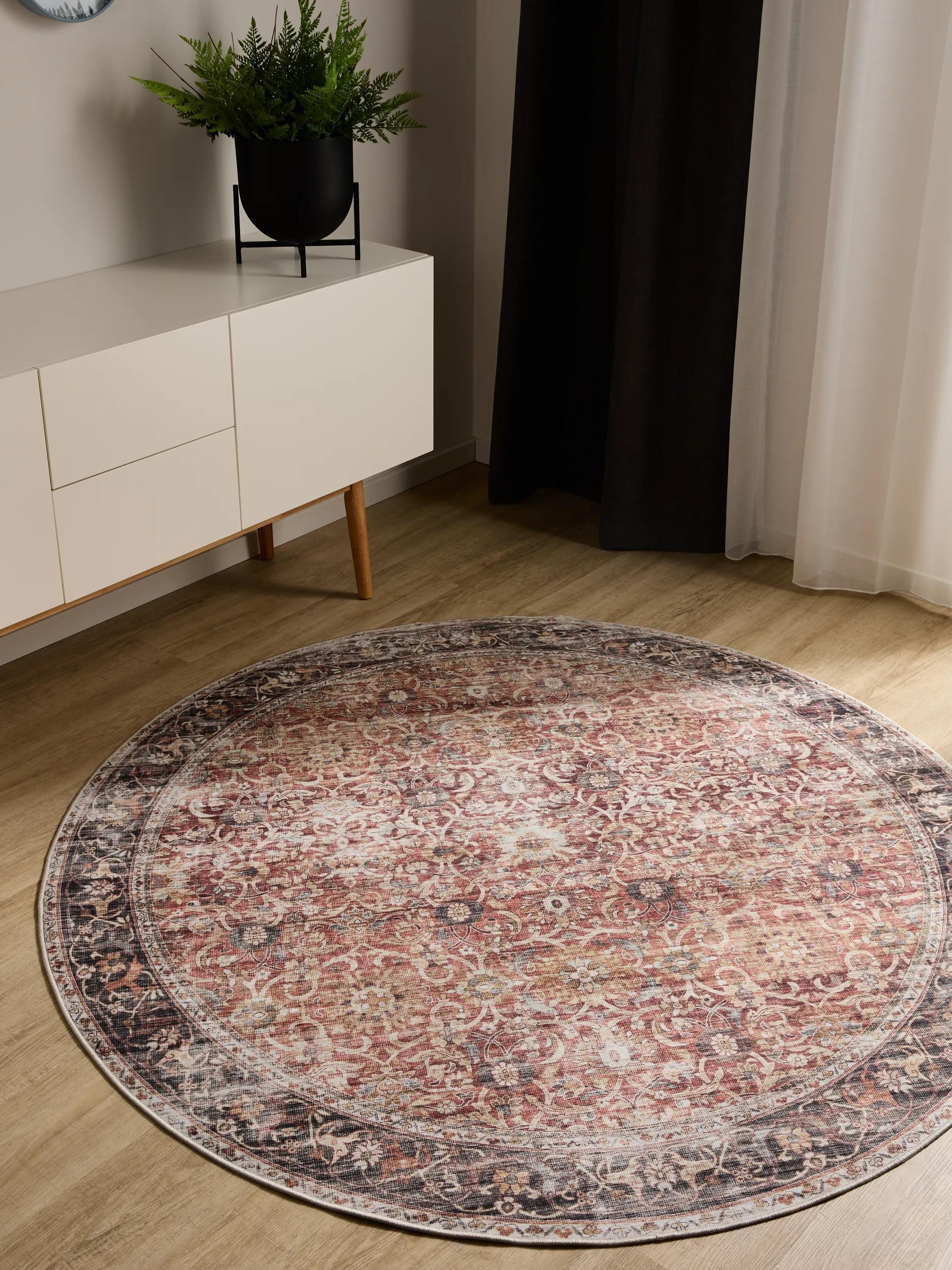 Alfombra lavable George multicolor