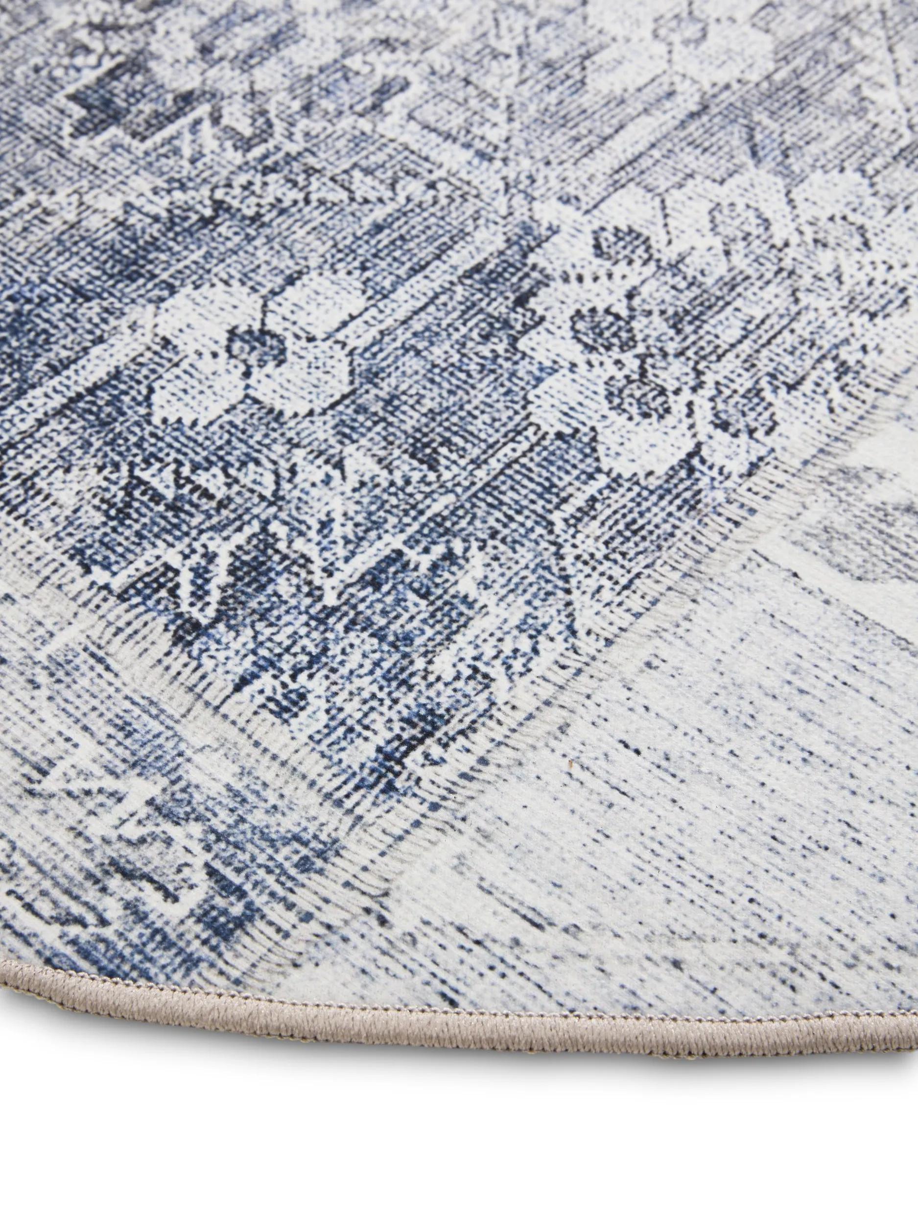 Washable Rug George Blue