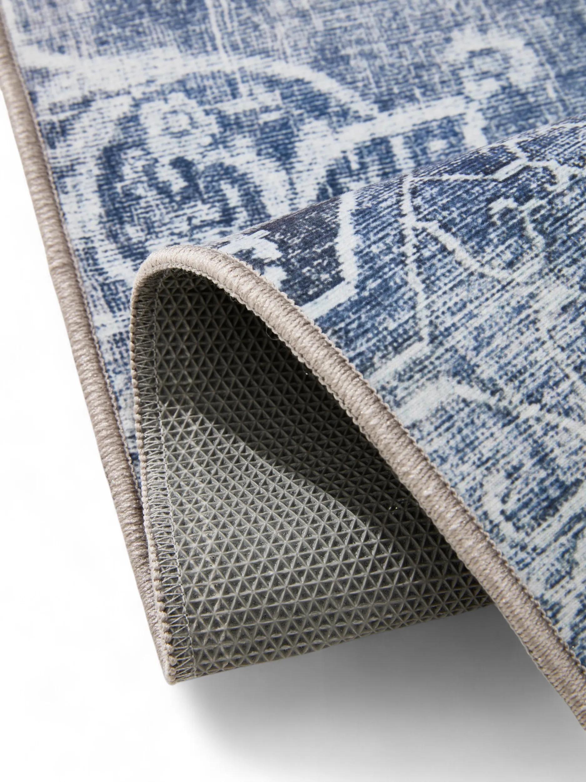 Washable Rug George Blue