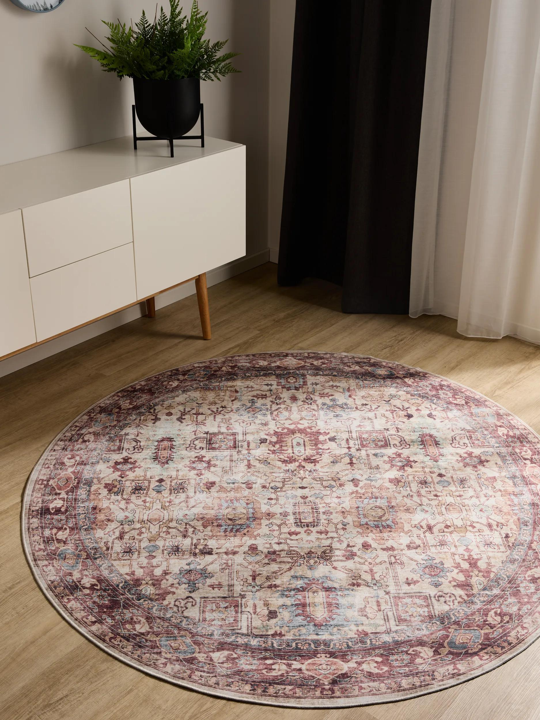 Washable Rug George Multicolour/Pink