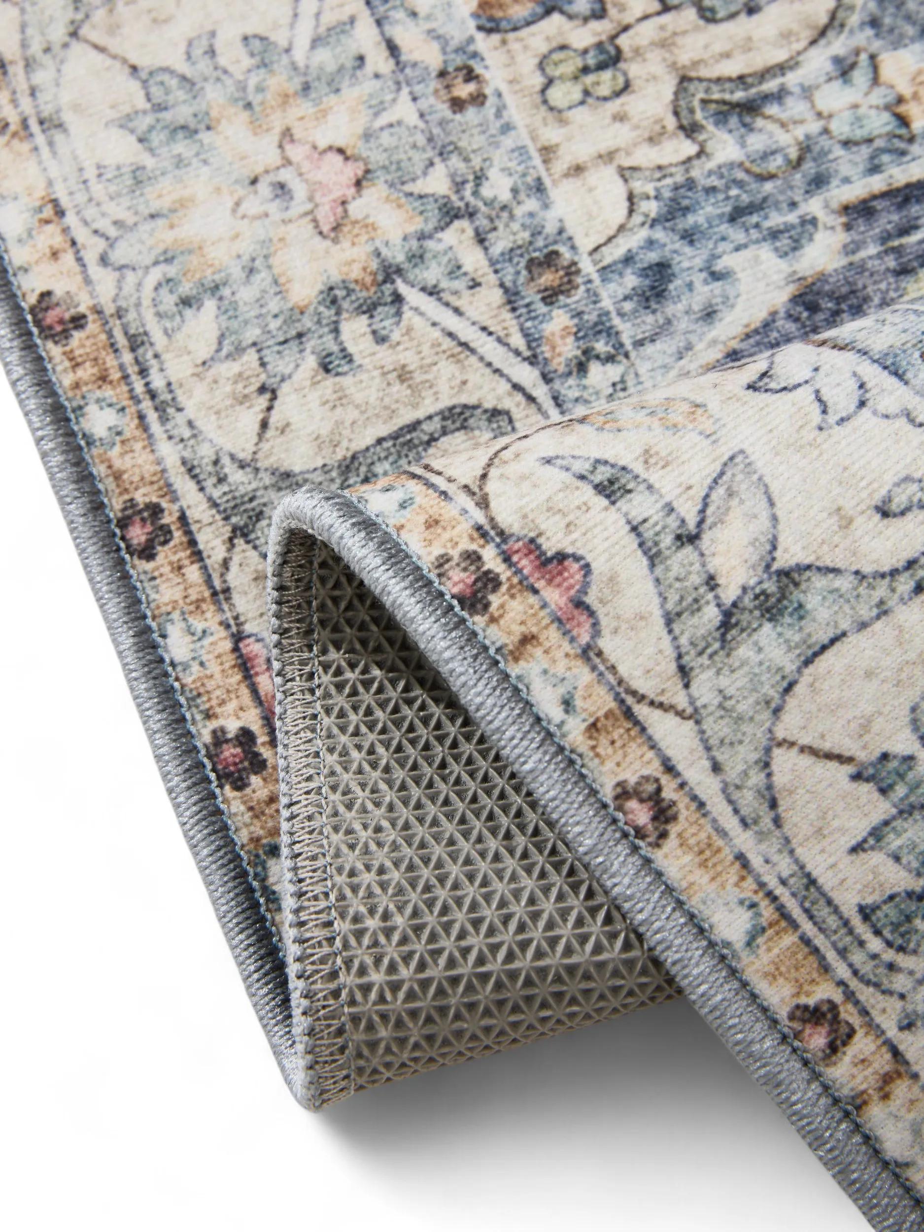 Washable Rug George Blue