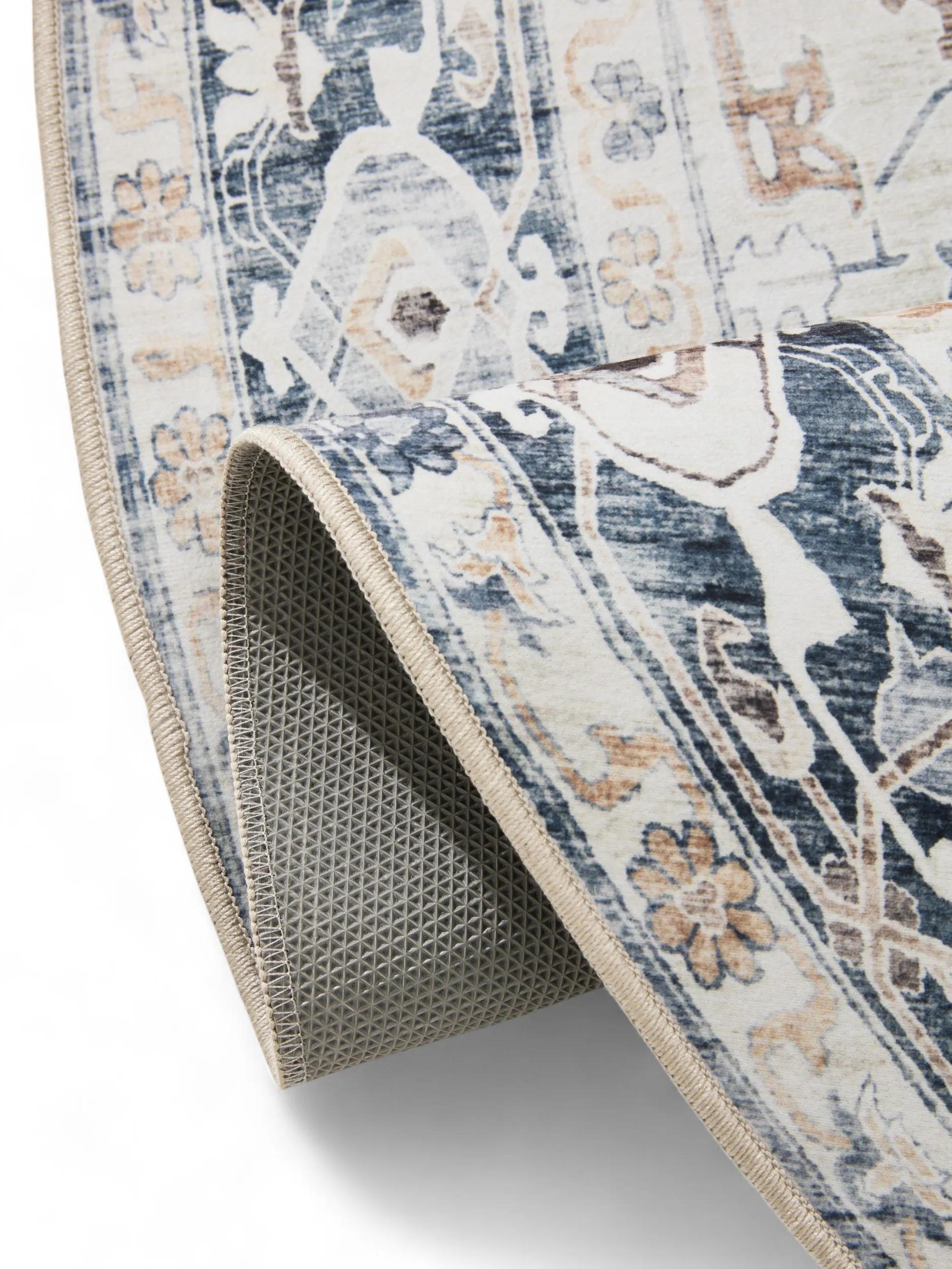 Washable Rug George Cream/Grey