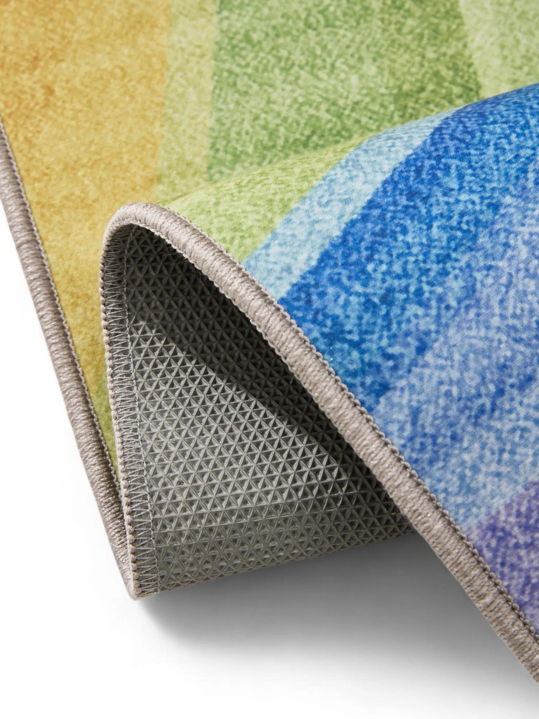 Washable Rug George Multicolour/Purple