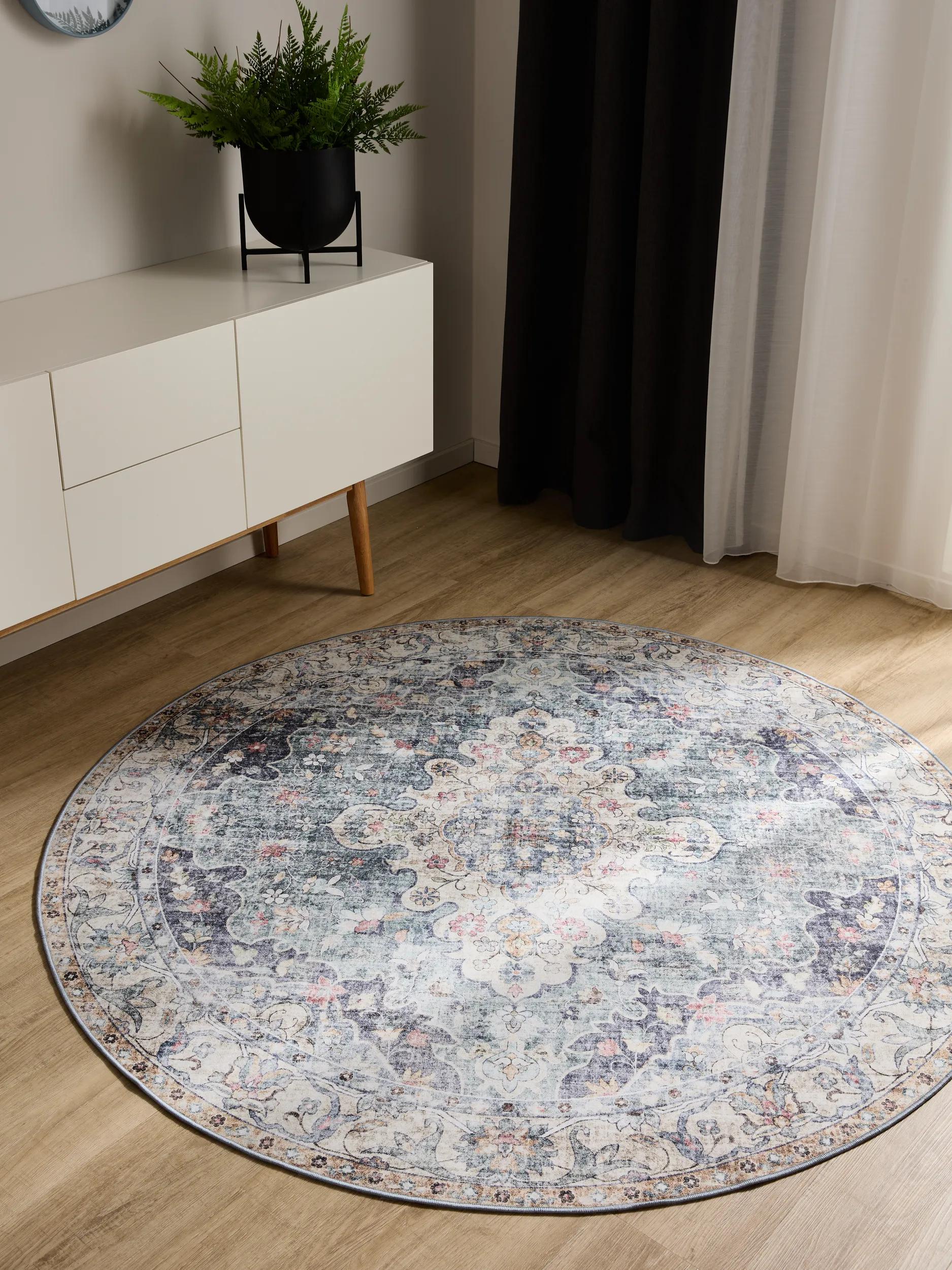 Washable Rug George Blue