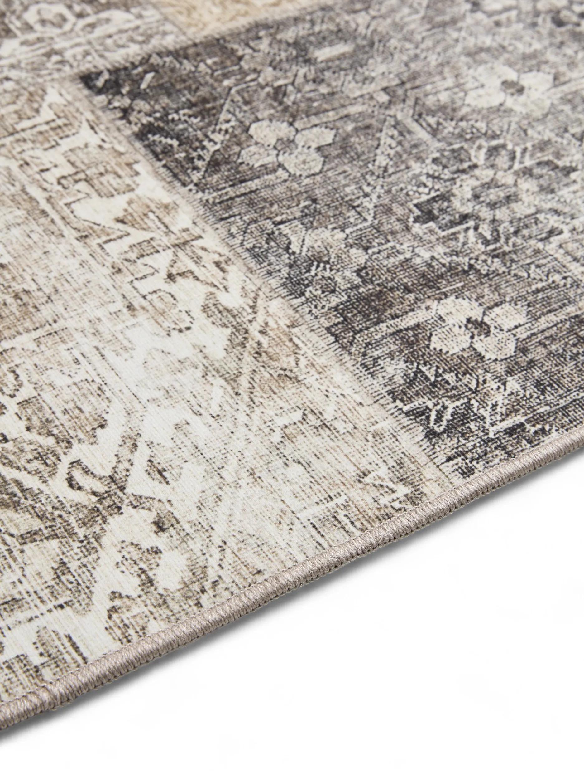 Washable Rug George Grey