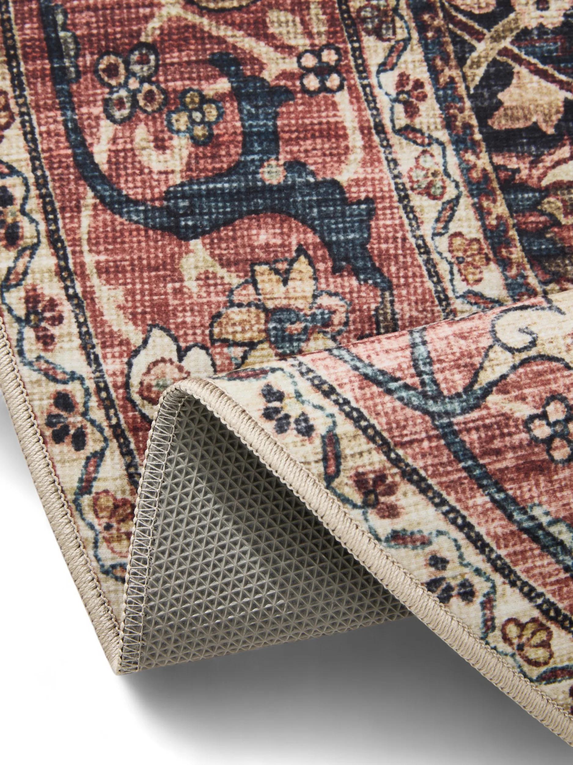 Washable Rug George Multicolour/Red