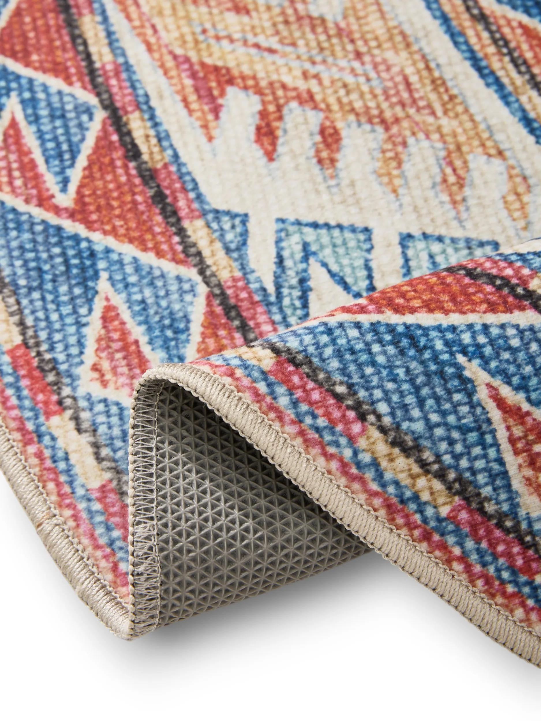 Washable Rug George Blue