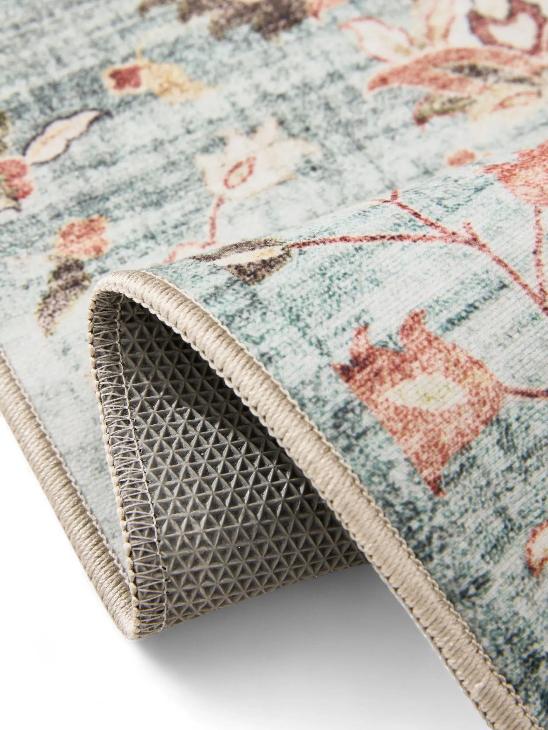 Washable Rug George Turquoise