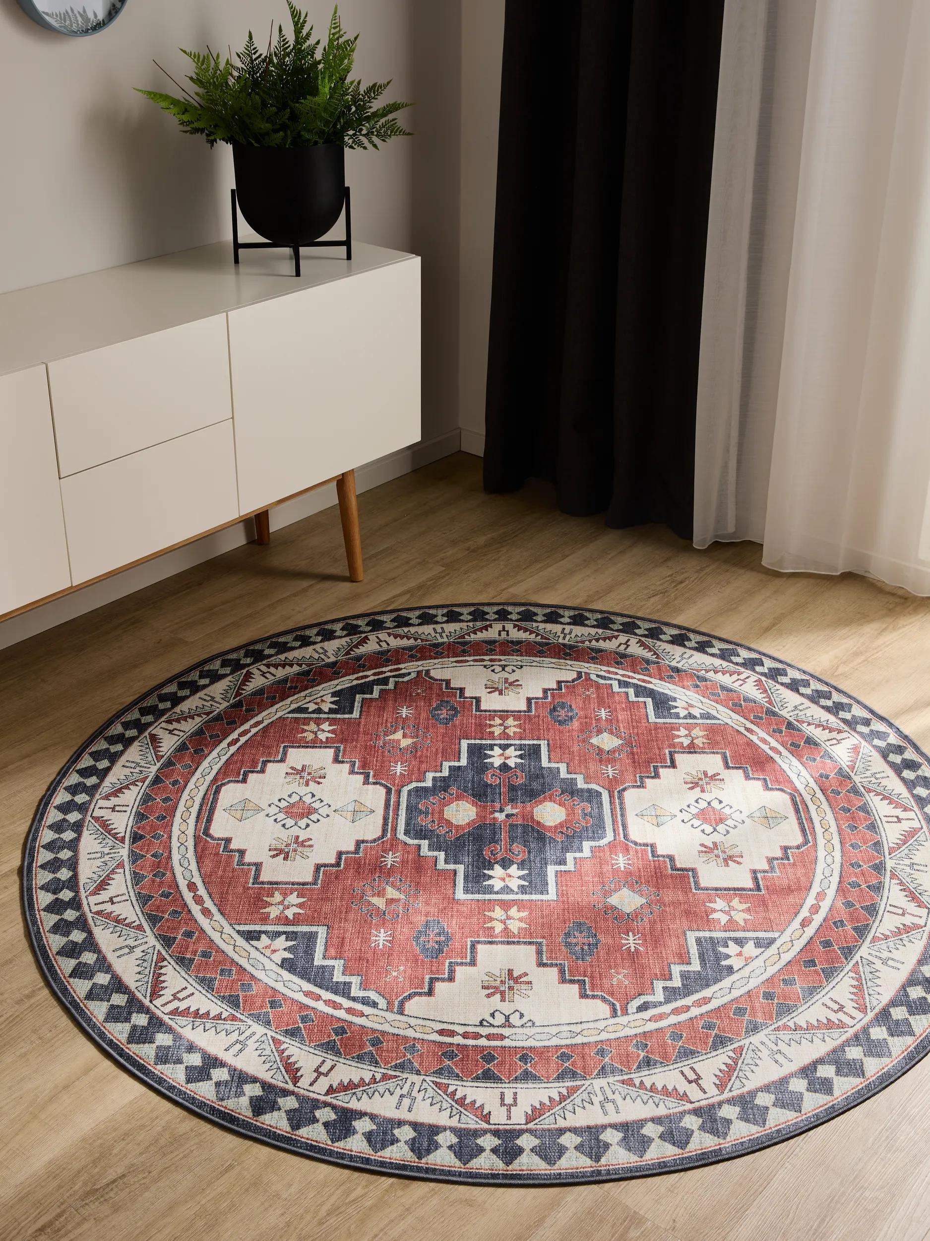 Washable Rug George Multicolour/Blue