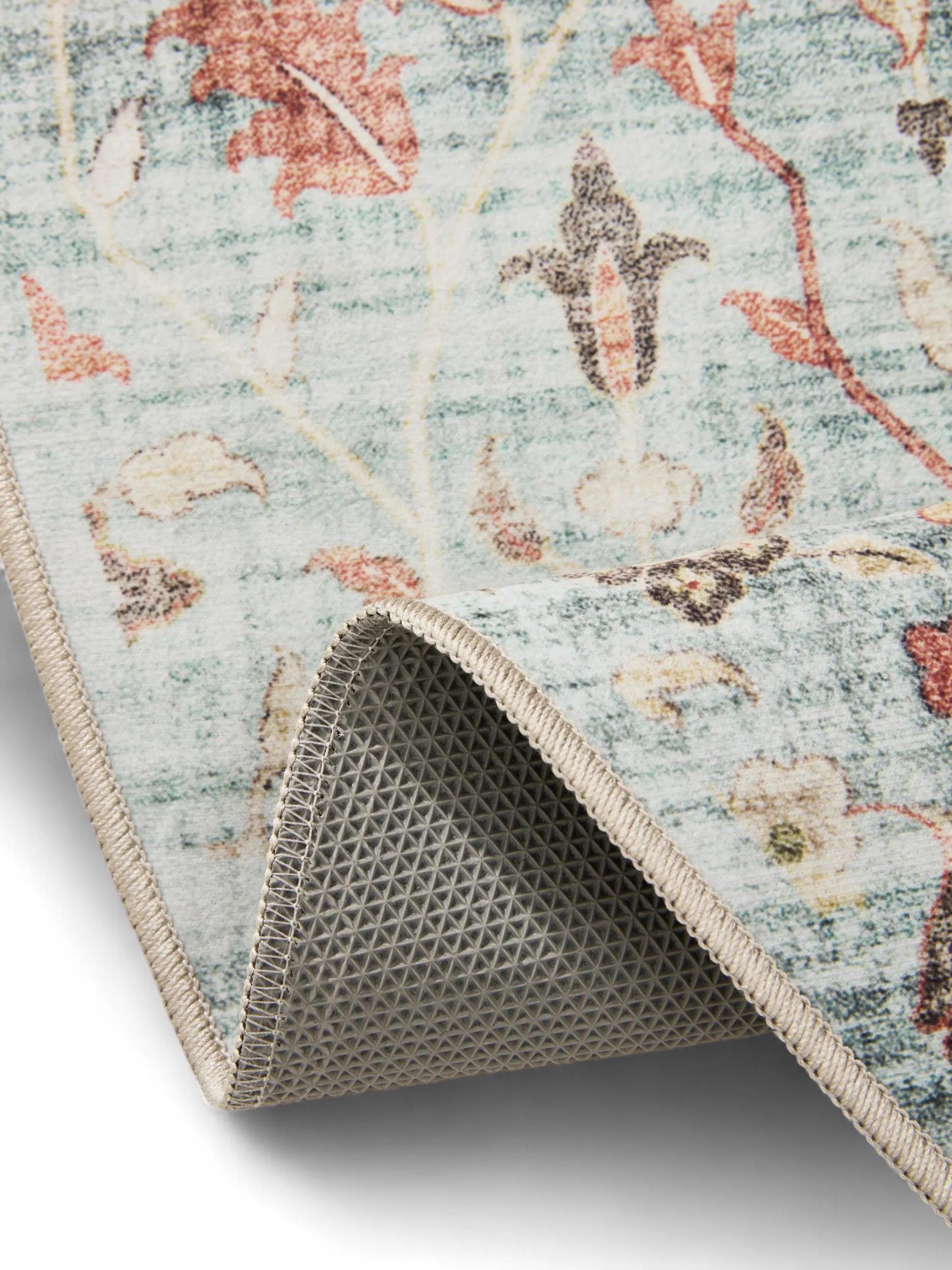 Washable Rug George Turquoise