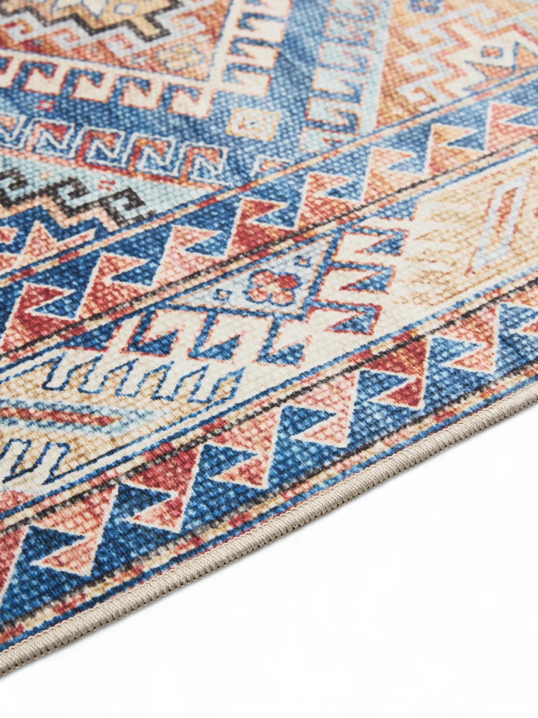 Washable Rug George Blue