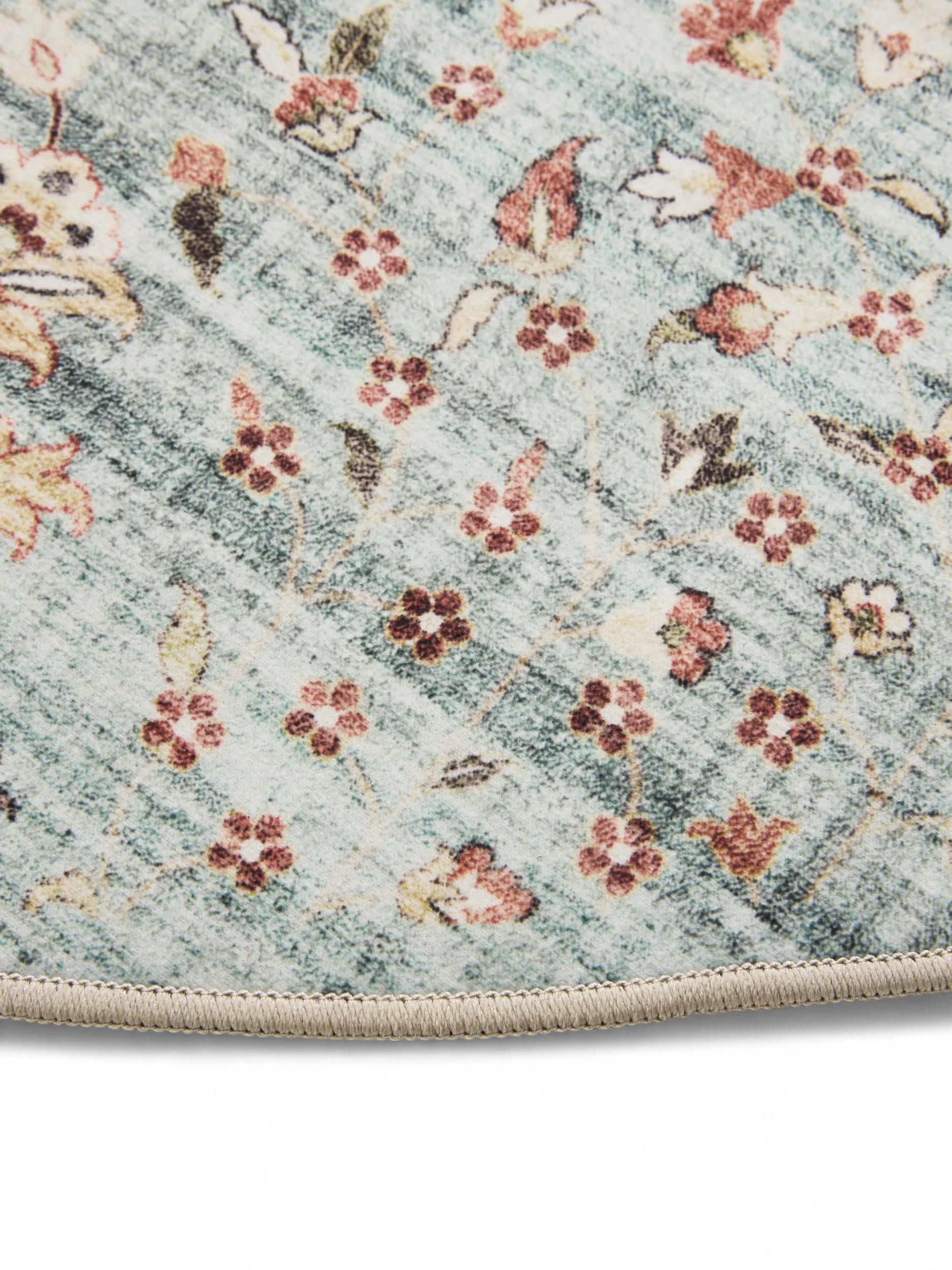 Washable Rug George Turquoise