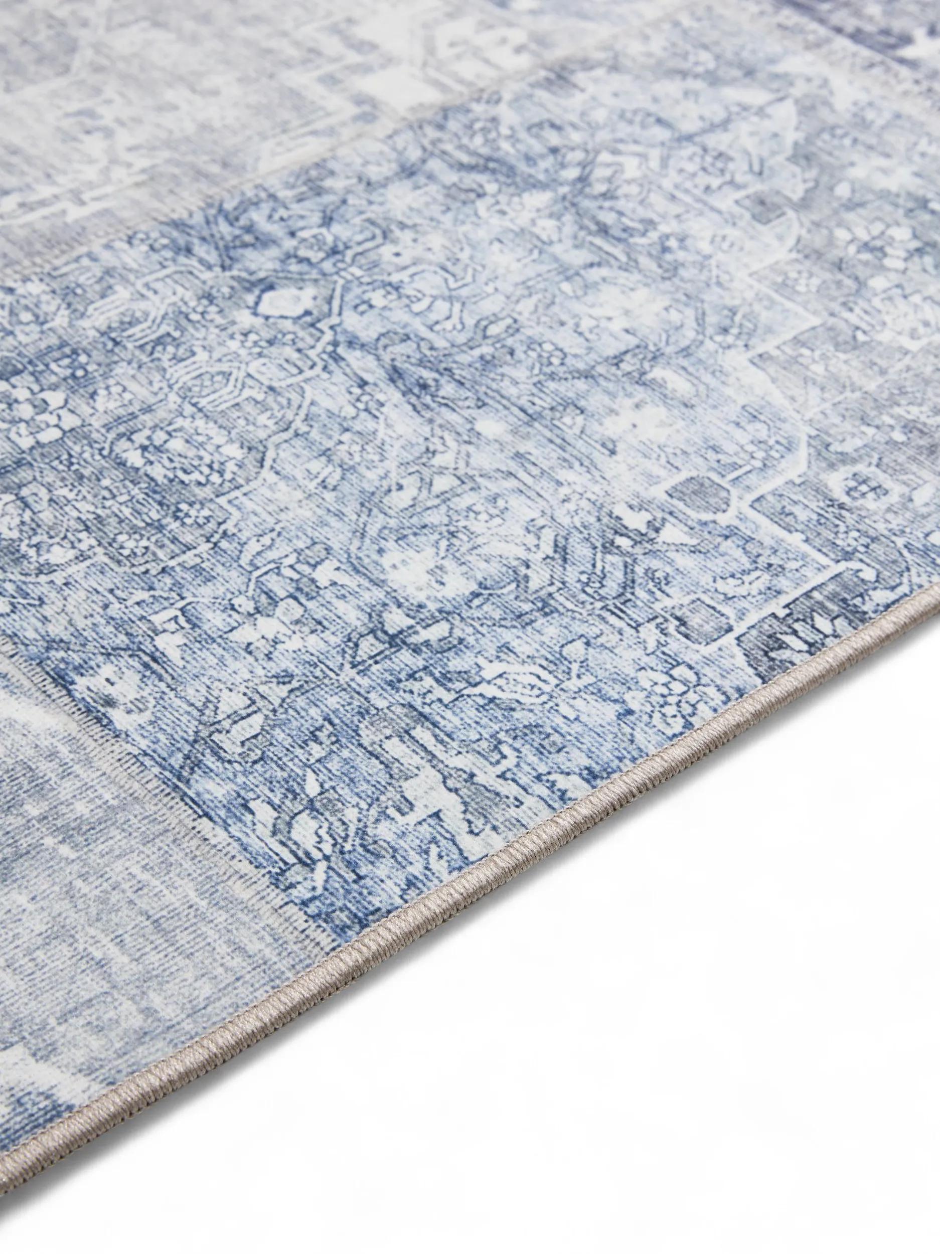 Washable Rug George Blue