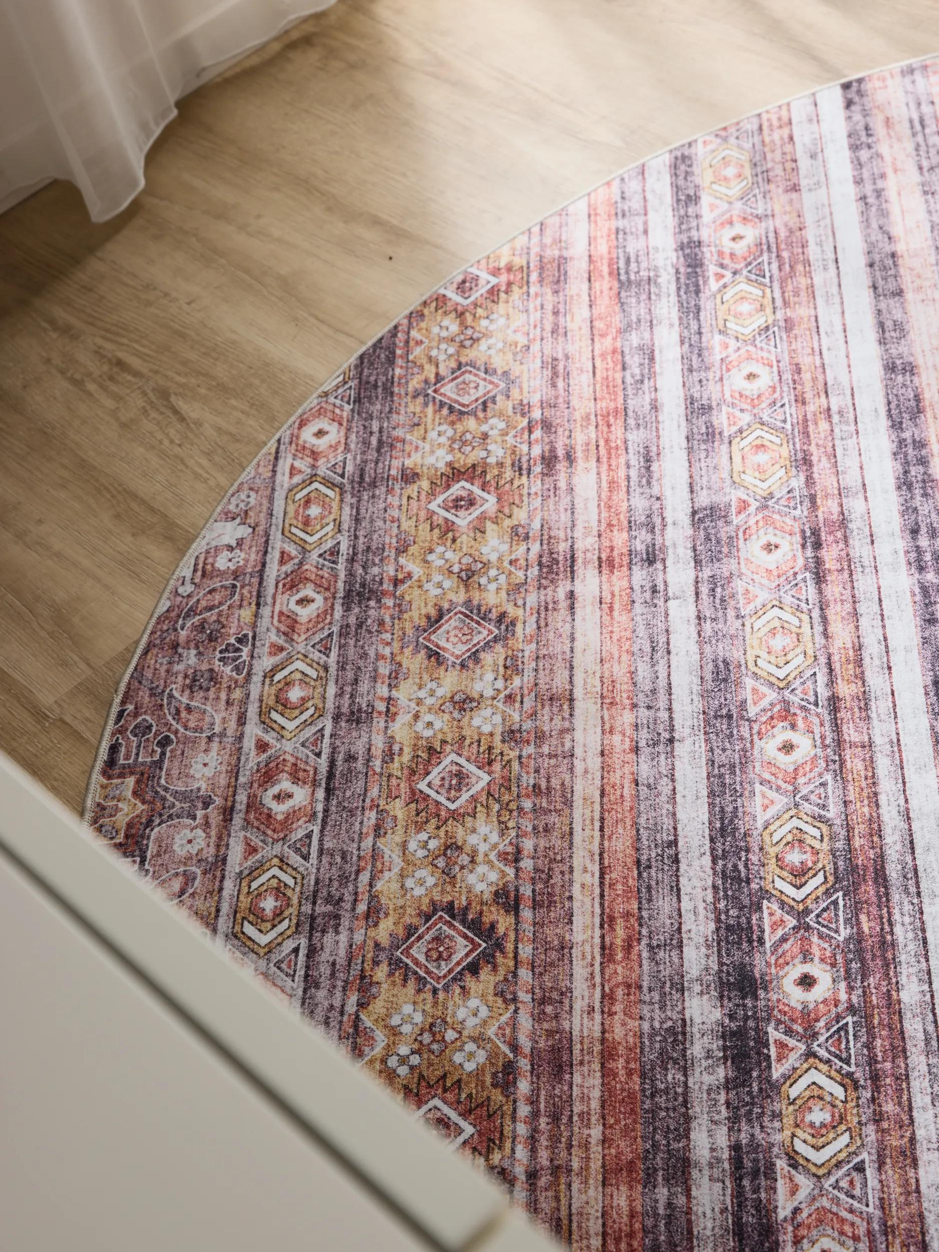 Washable Rug George Multicolour/Pink