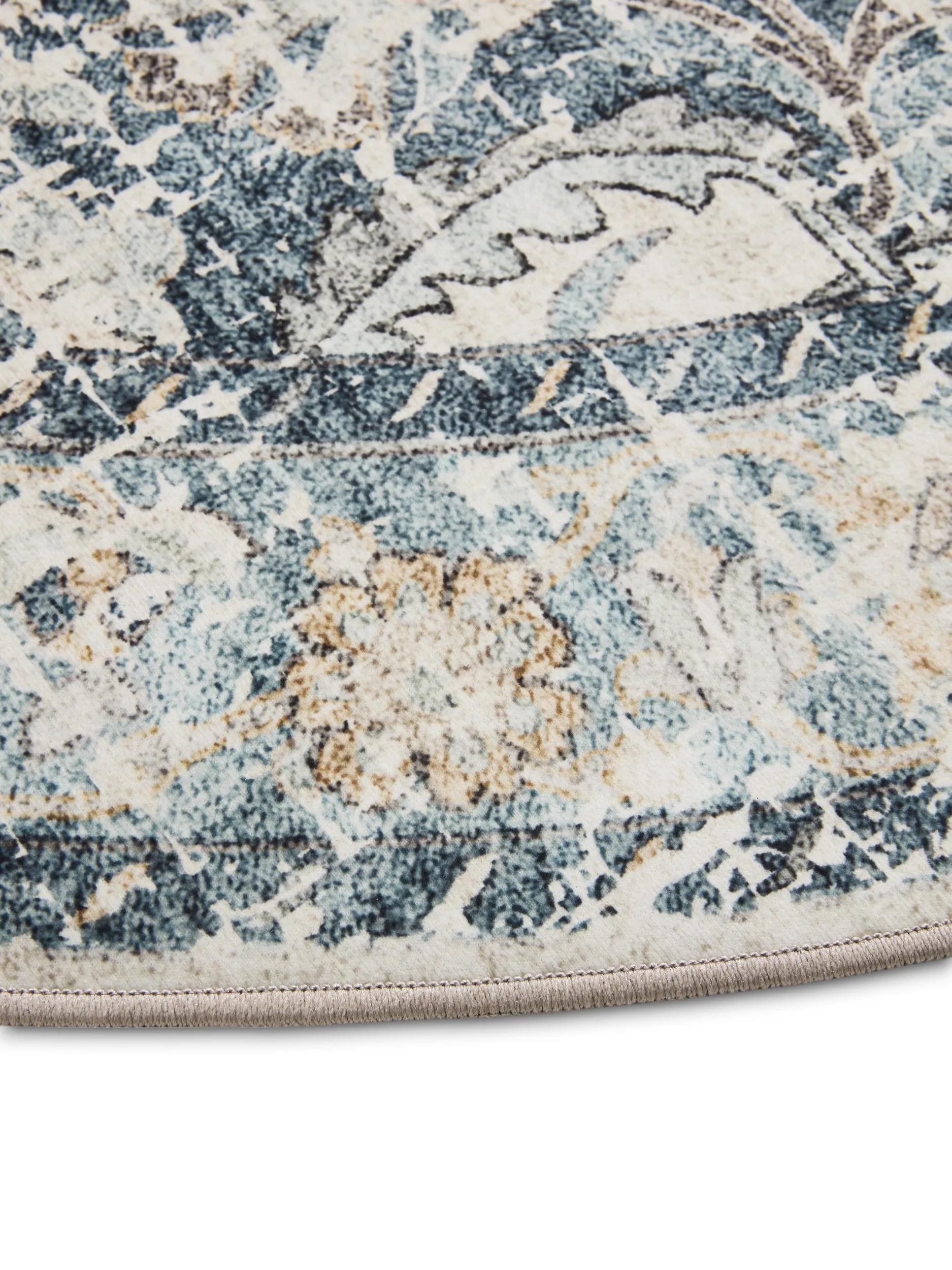 Washable Rug George Blue