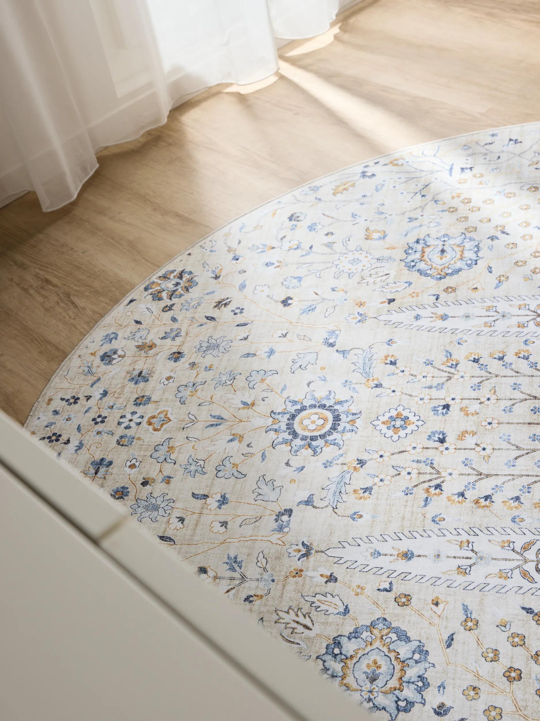 Washable Rug George Beige