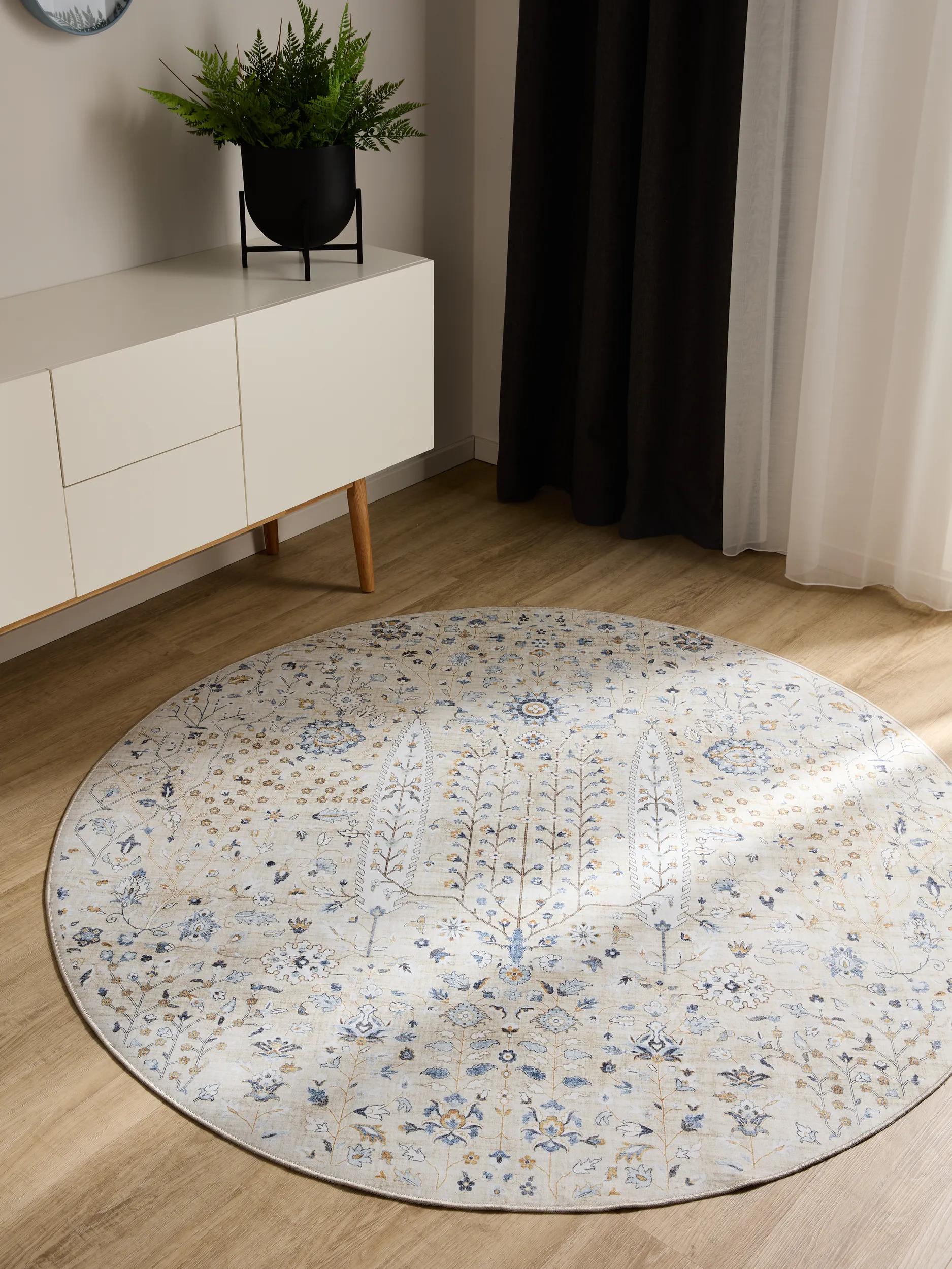 Washable Rug George Beige