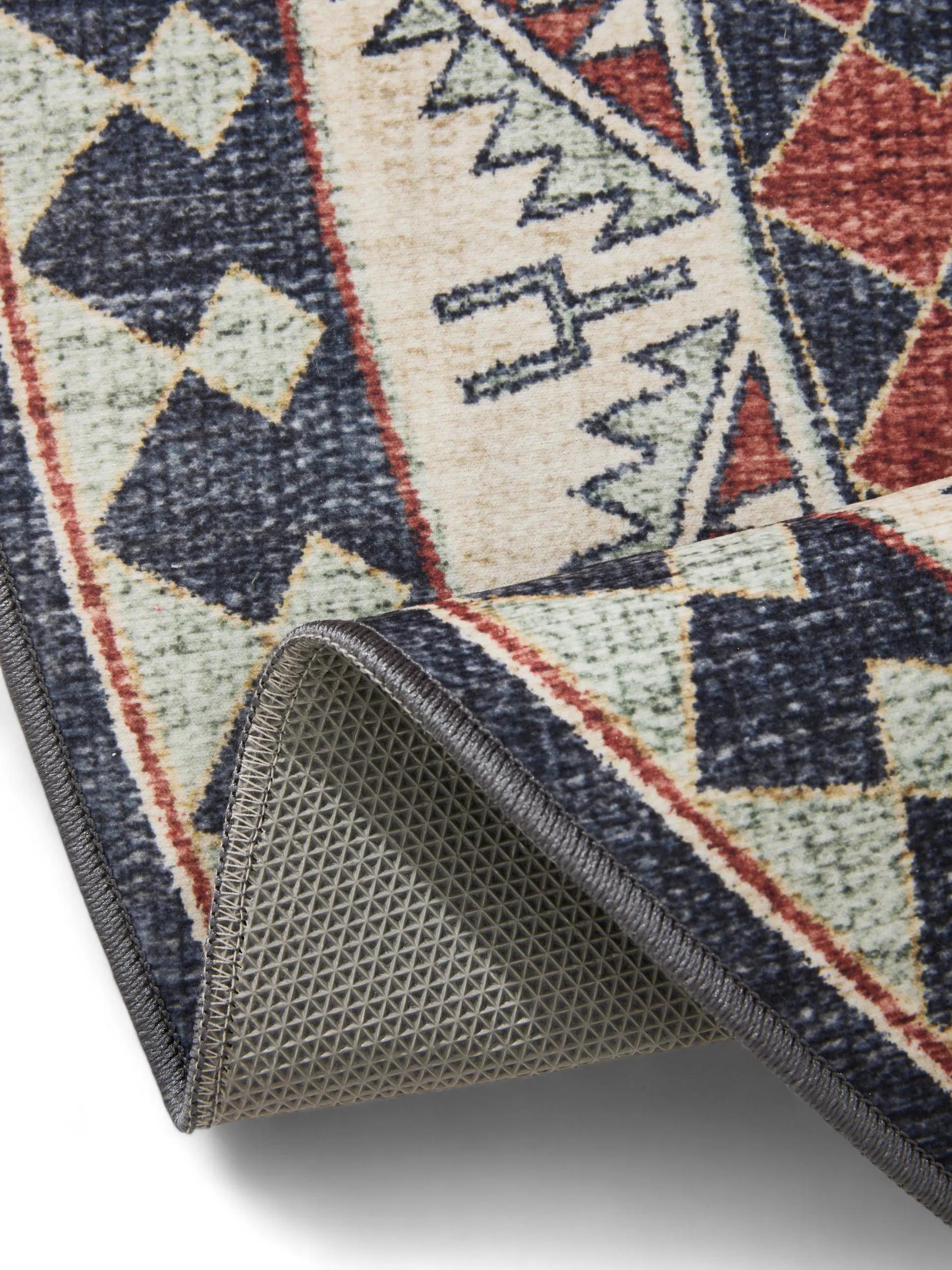 Washable Rug George Multicolour/Blue