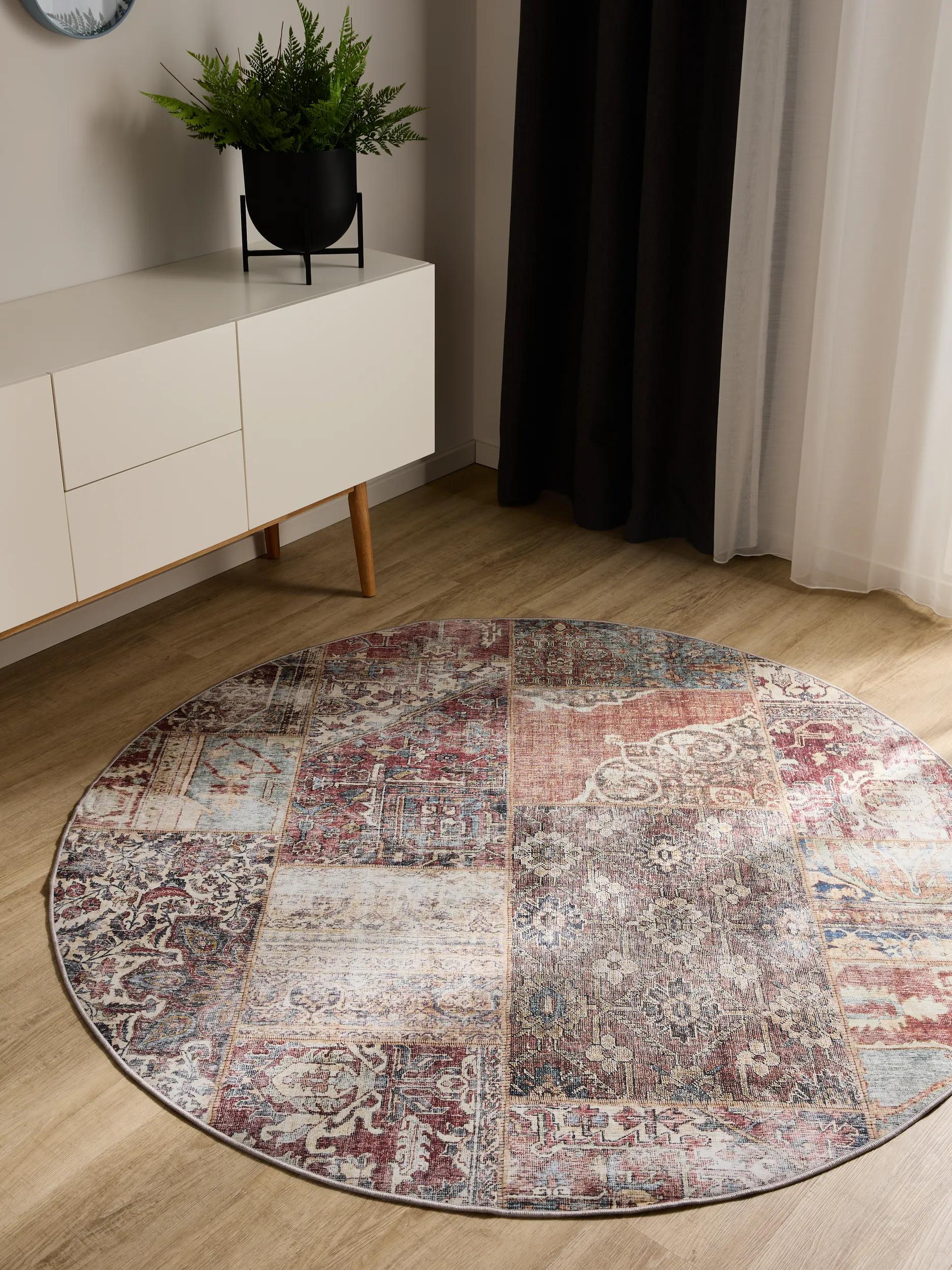 Washable Rug George Multicolour/Brown