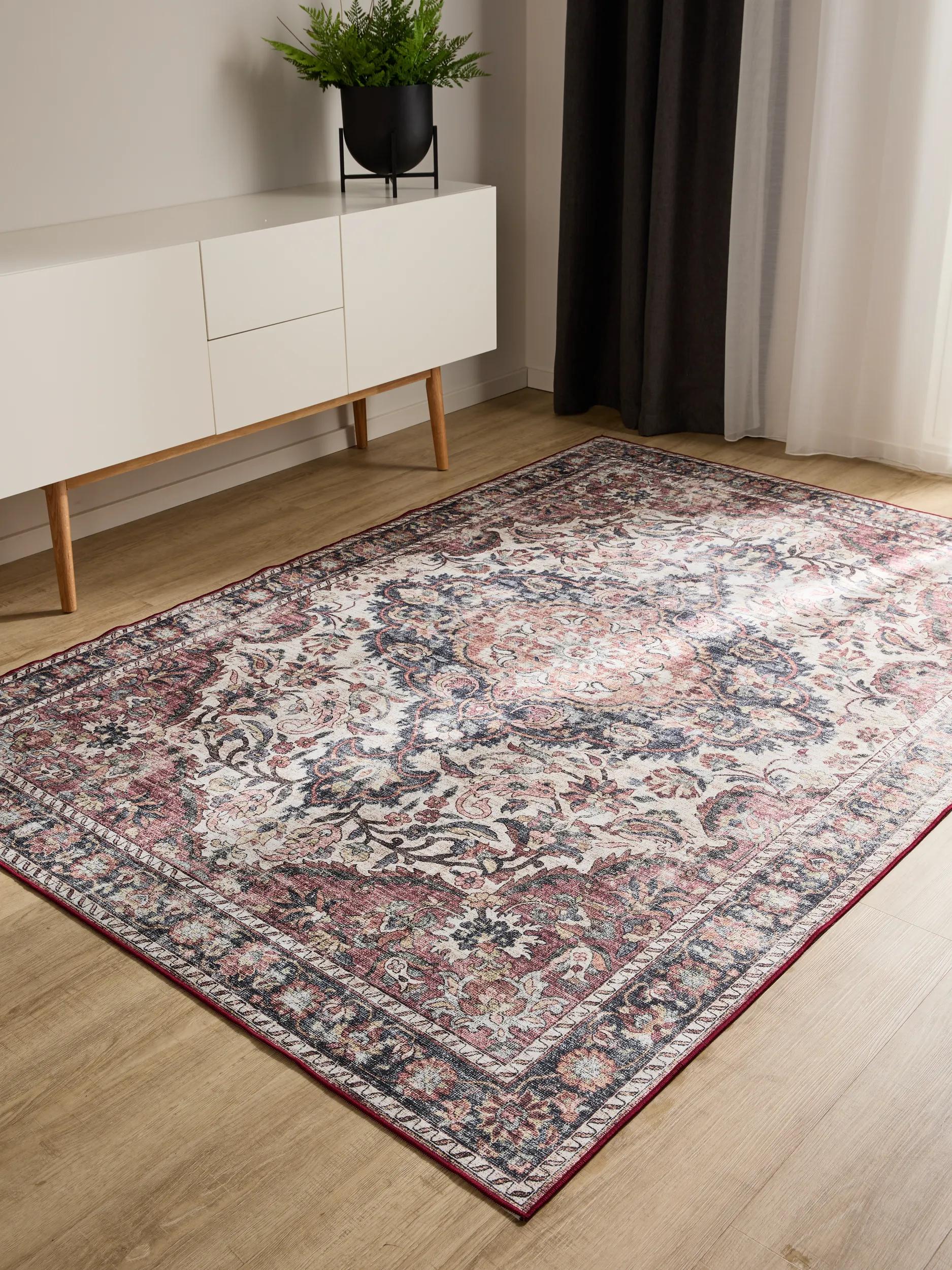 Washable Rug George Multicolour/Red