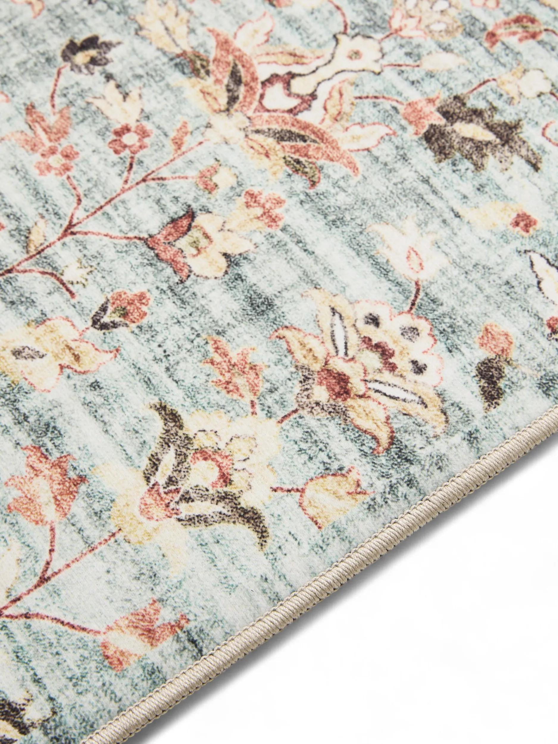 Washable Rug George Turquoise