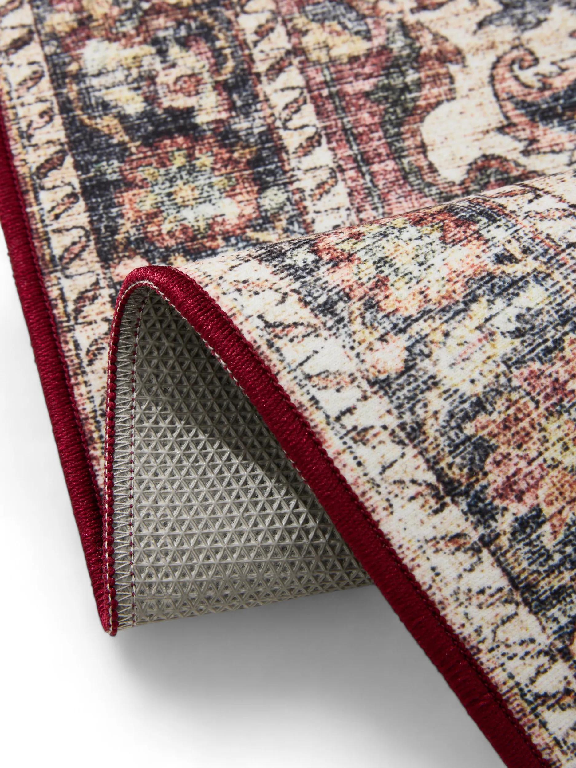 Washable Rug George Multicolour/Red