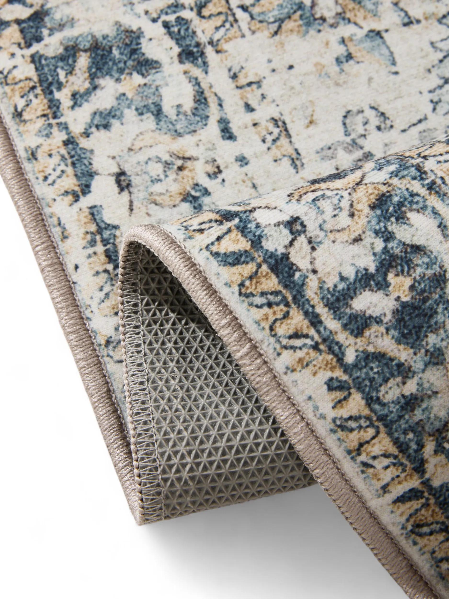 Washable Rug George Blue