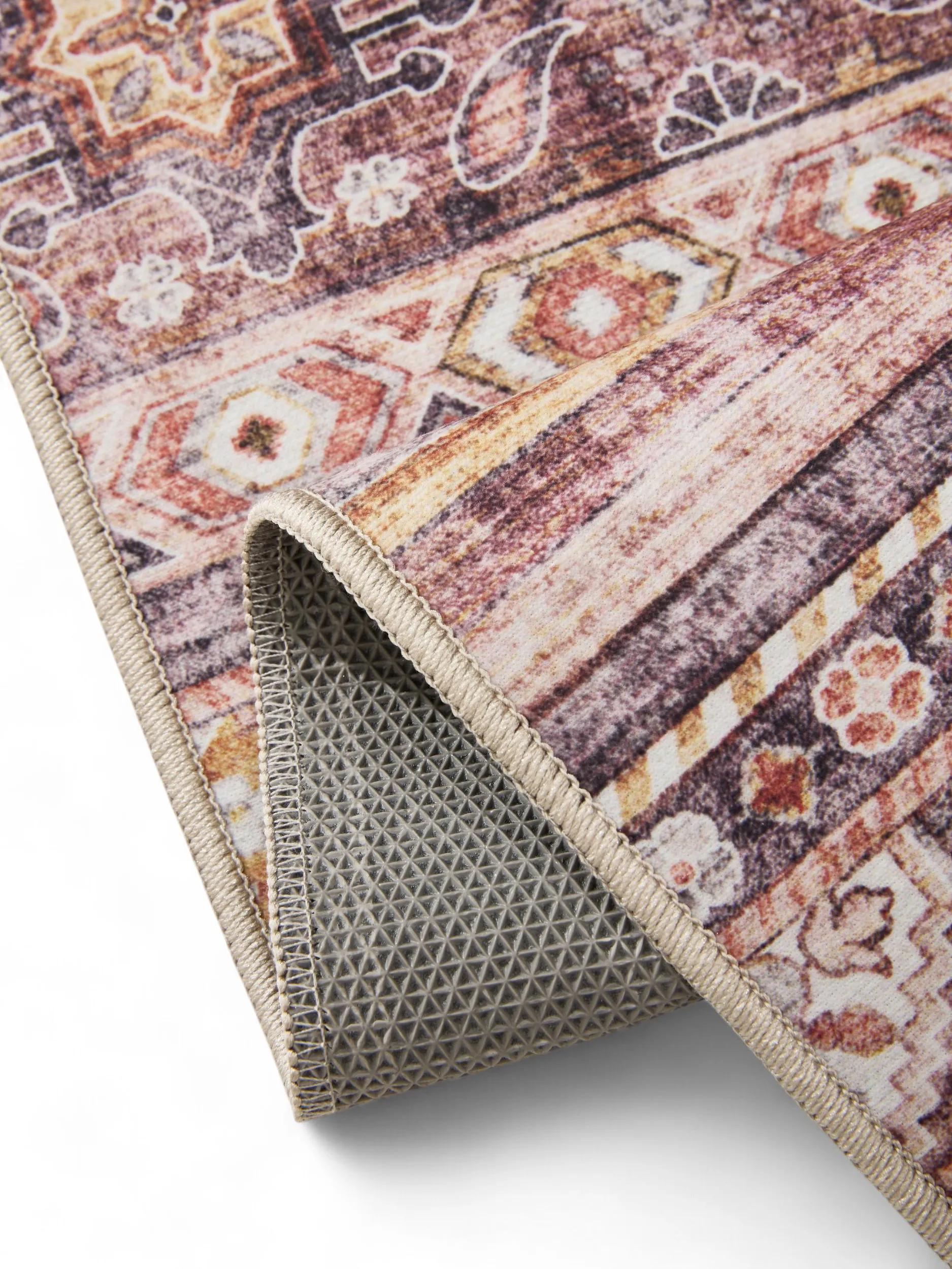 Washable Rug George Multicolour/Pink